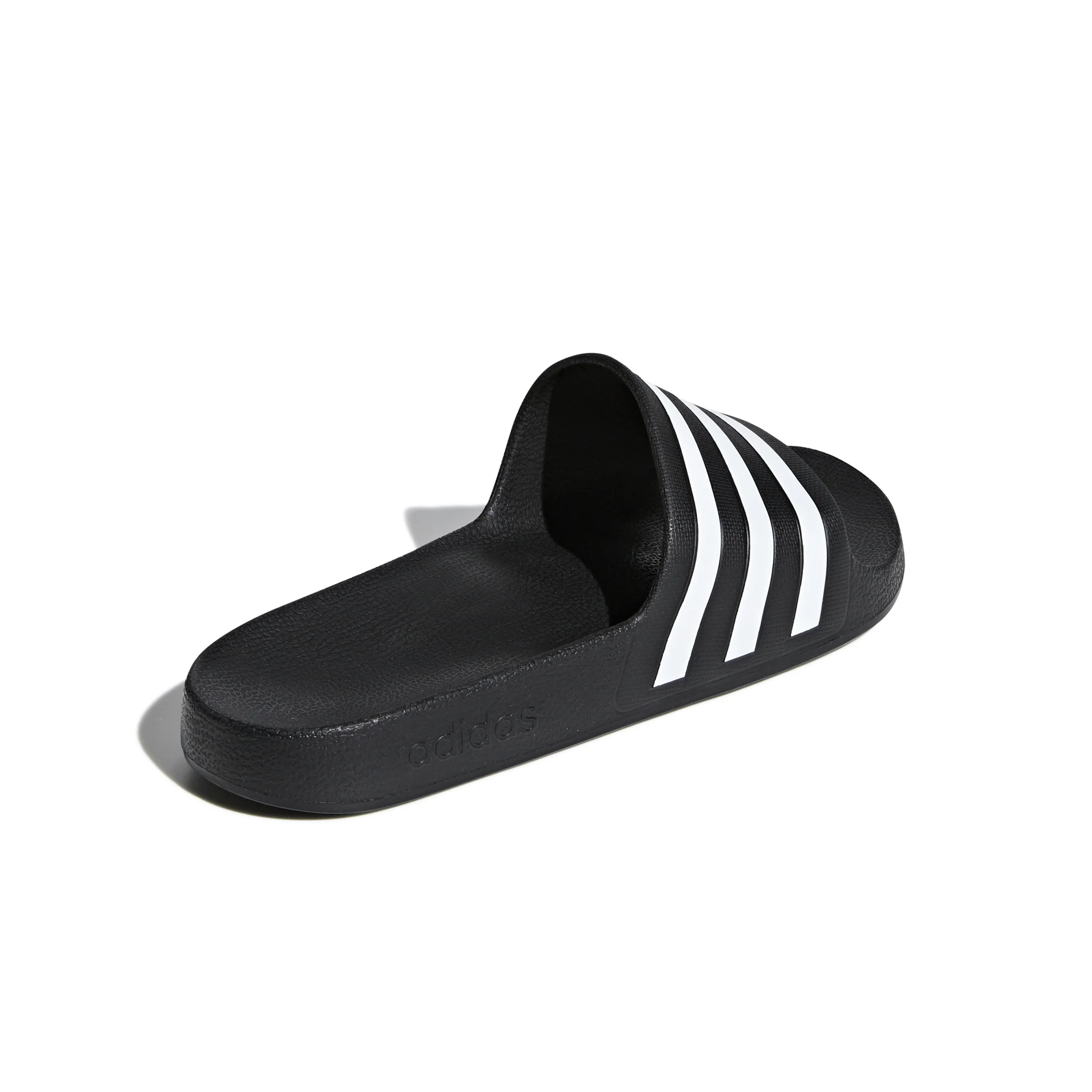 Adidas Adilette Aqua Sliders - Core Black / Footwear White / Core Black - Image 3