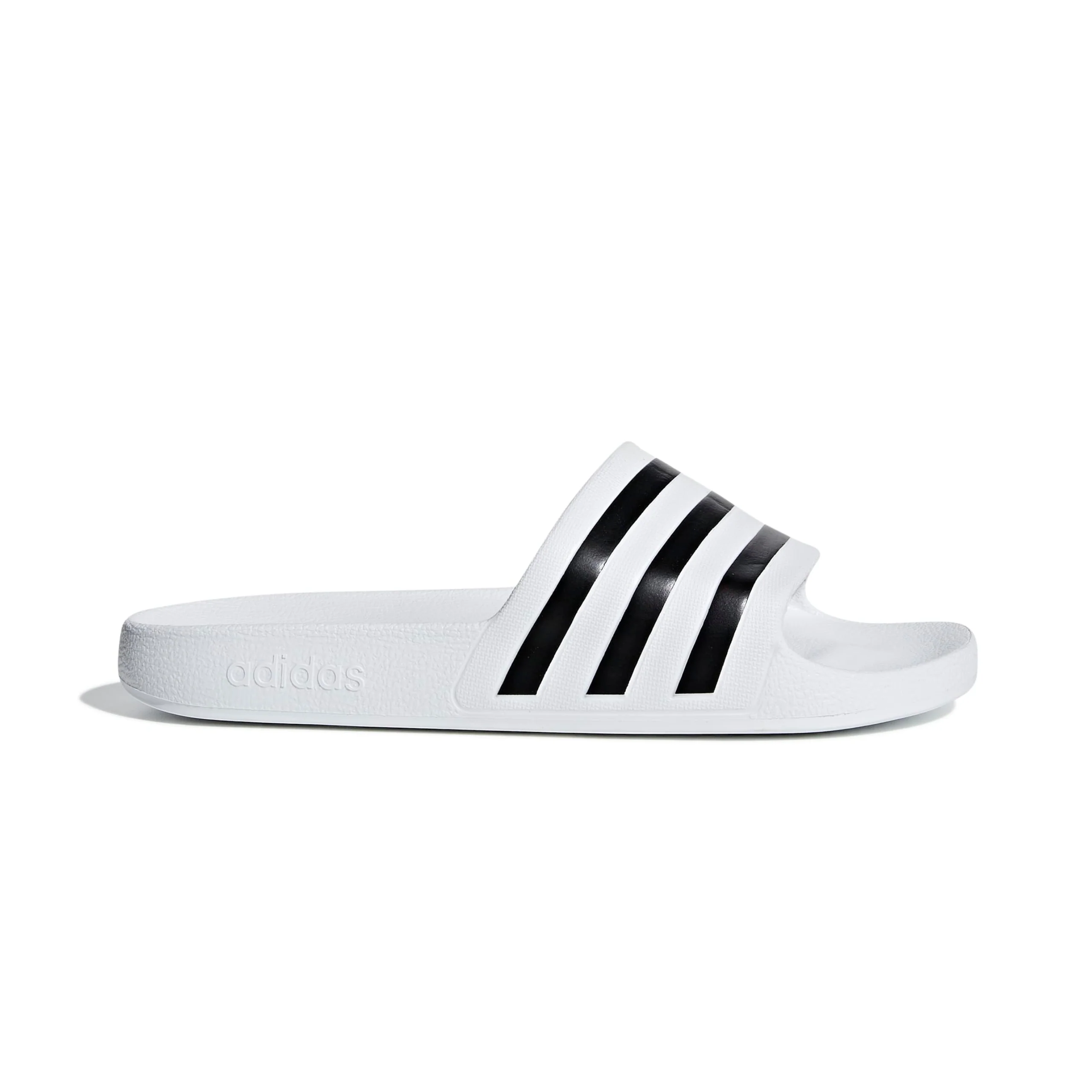 Adidas Adilette Aqua Sliders - Footwear White / Core Black / Footwear White