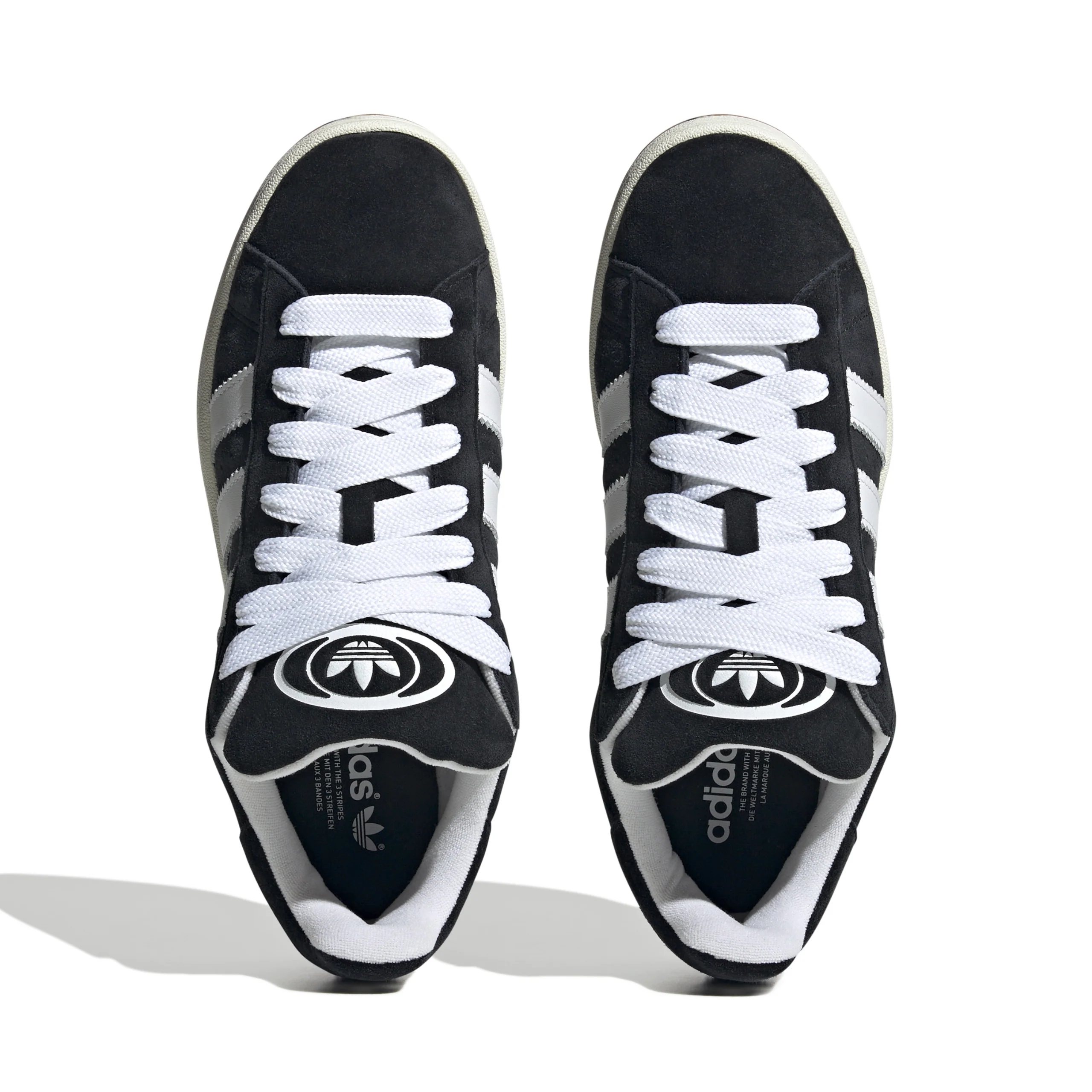 Adidas Campus 00's Shoes - Core Black / Cloud White / Off White (HQ8708) - Image 3