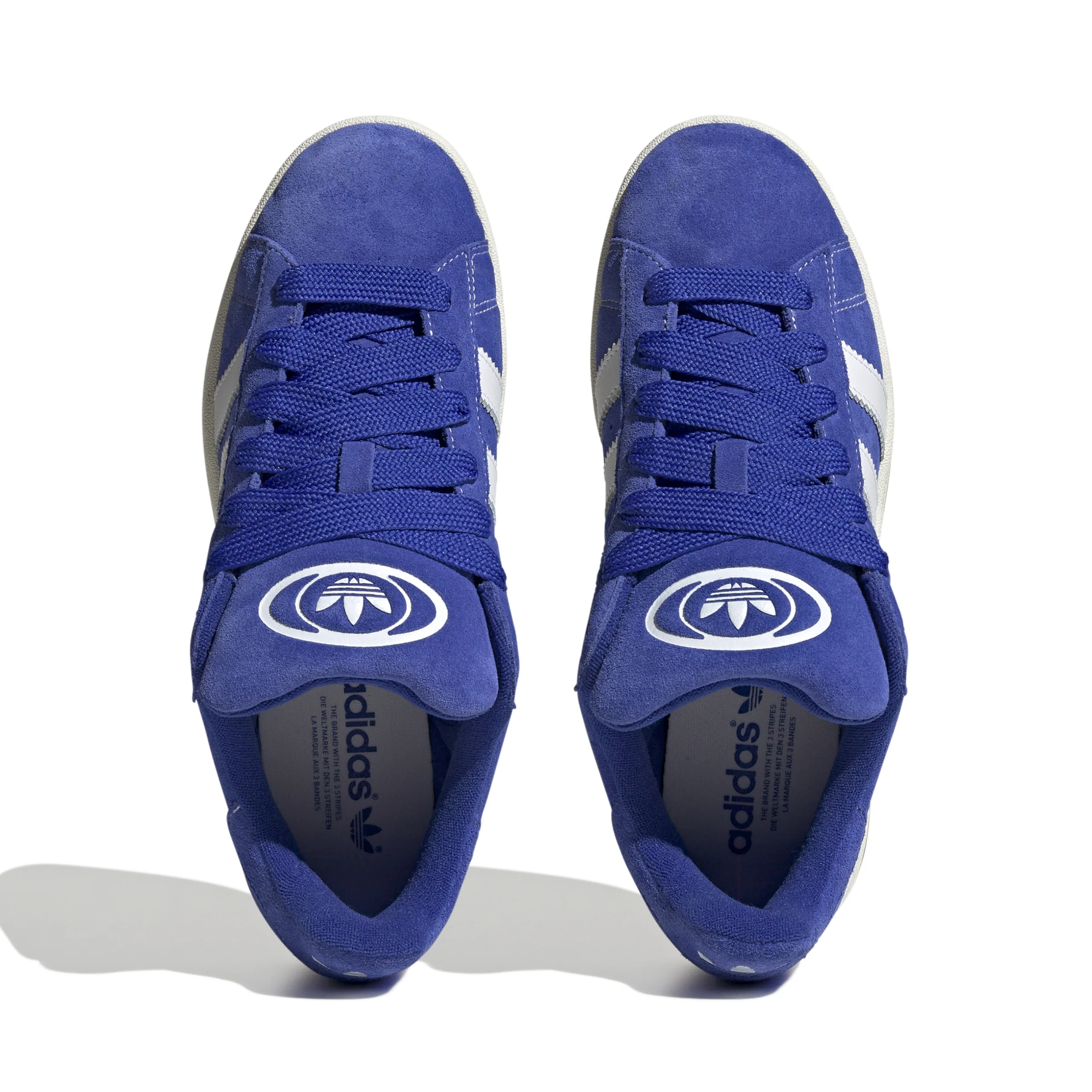 Adidas Campus 00's Shoes - Semi Lucid Blue / Cloud White / Off White (H03471) - Image 3