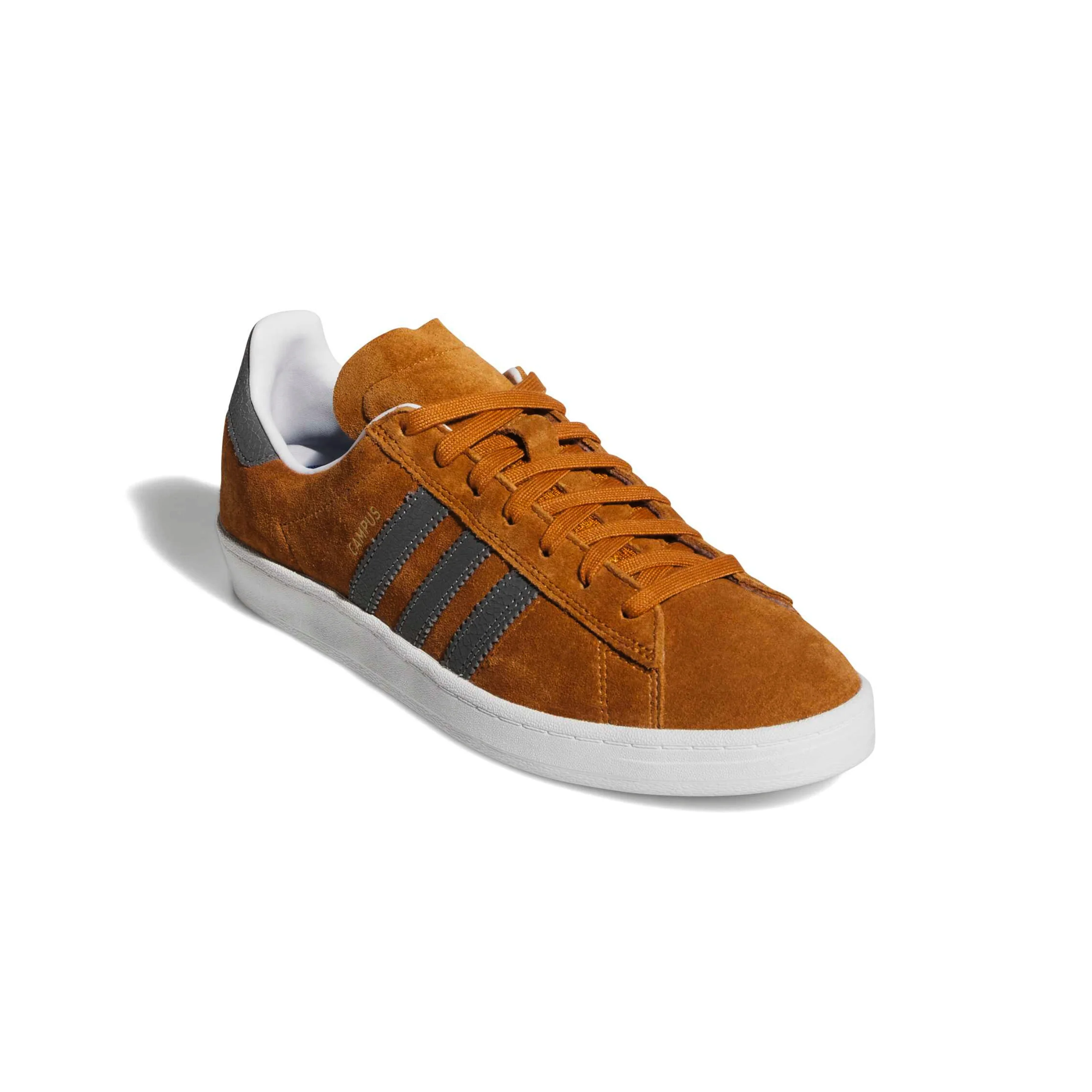 Adidas Campus ADV Shoes - Rustic Orange / Grey Four / Footwear White (JP8542) - Image 2