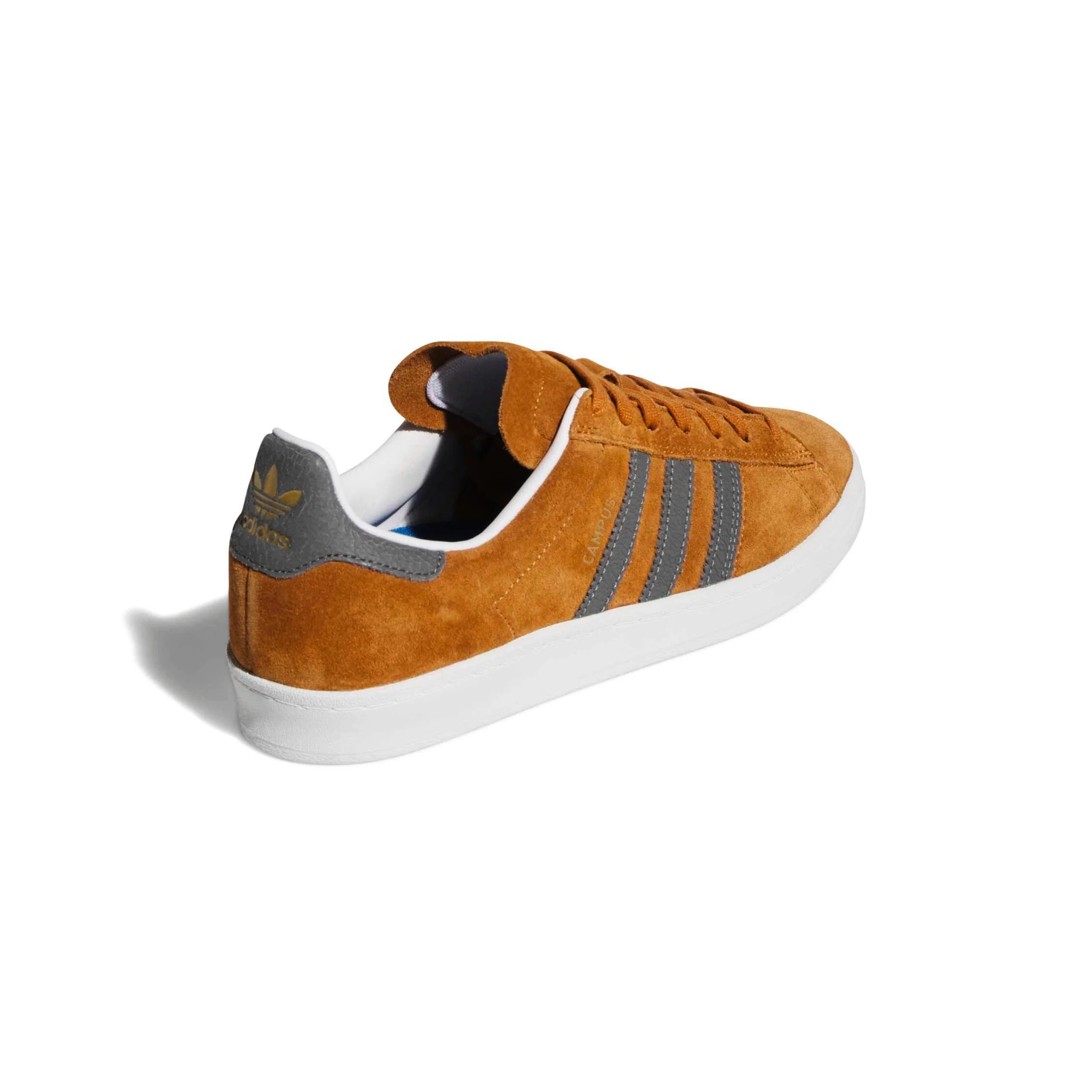 Adidas Campus ADV Shoes - Rustic Orange / Grey Four / Footwear White (JP8542) - Image 3
