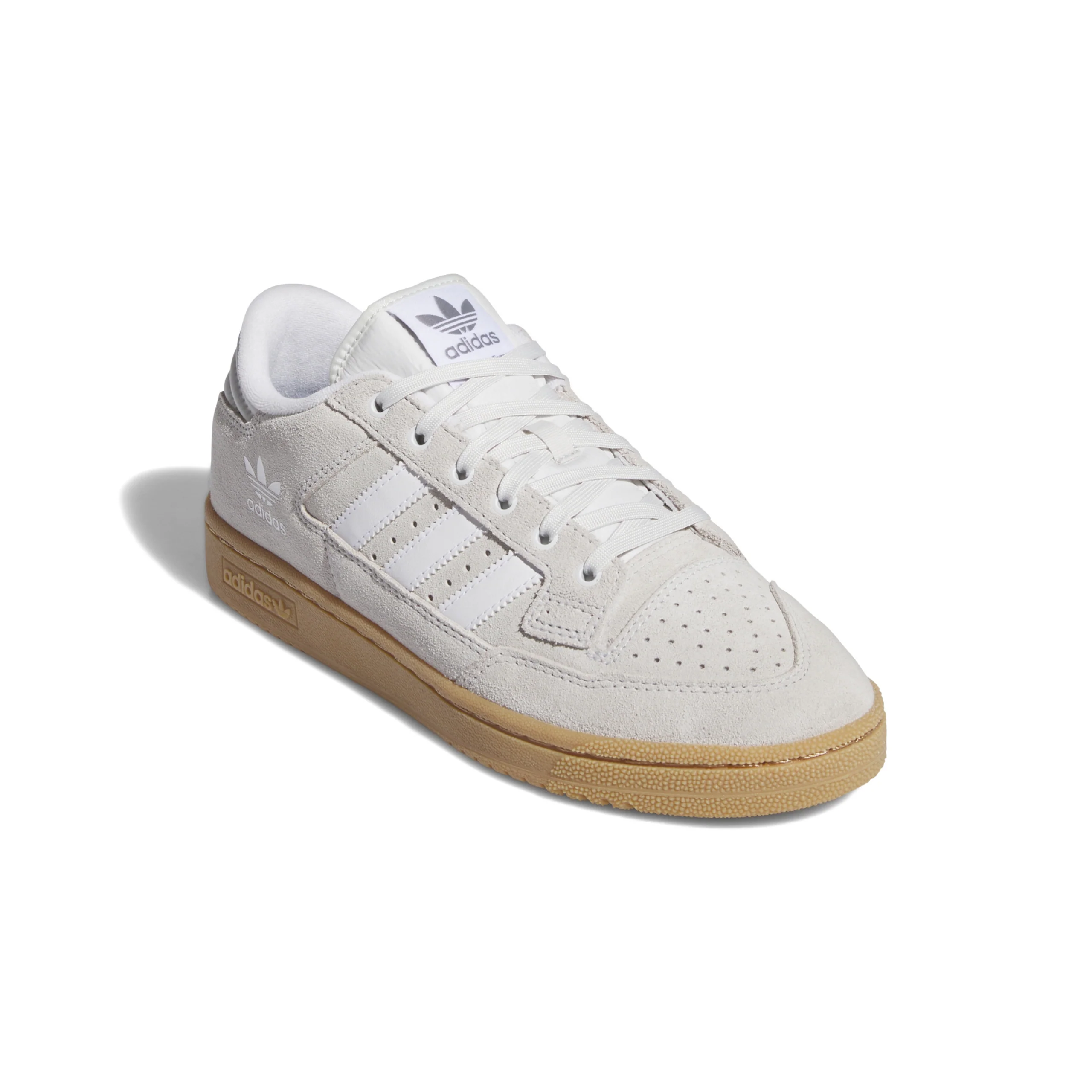 Adidas Centennial 85 Low ADV Shoes - Crystal White / Cloud White / Gum - Image 2