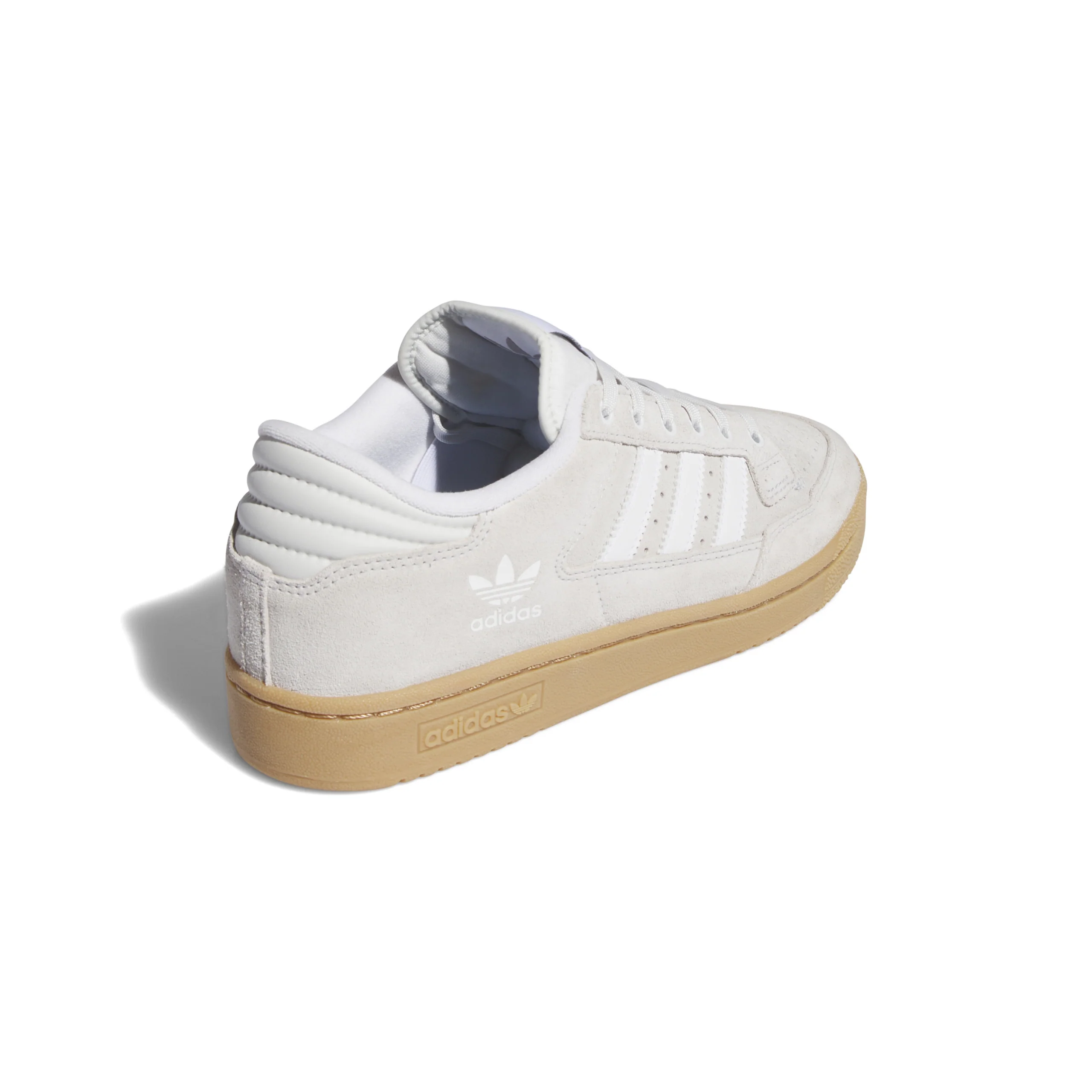Adidas Centennial 85 Low ADV Shoes - Crystal White / Cloud White / Gum - Image 3