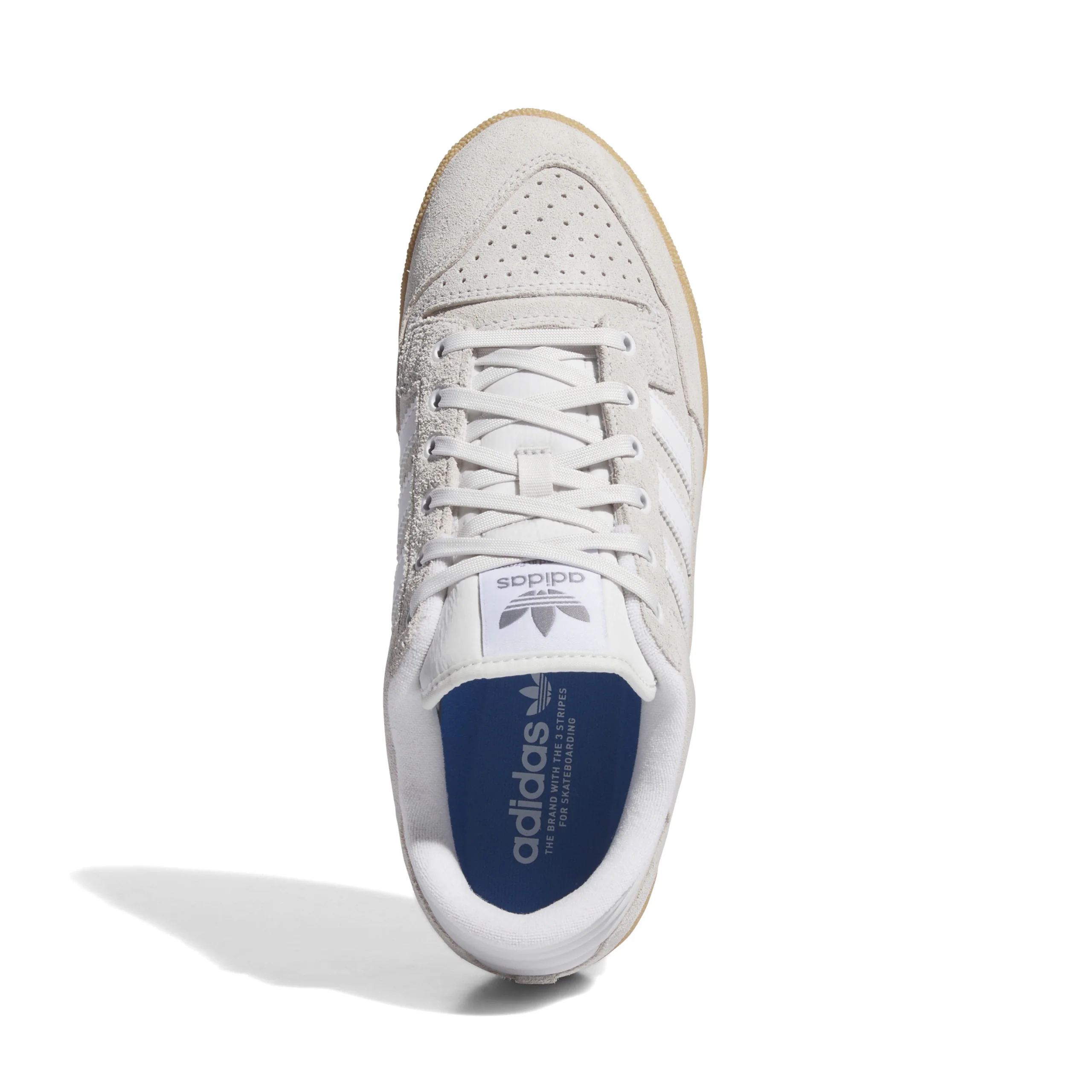 Adidas Centennial 85 Low ADV Shoes - Crystal White / Cloud White / Gum - Image 4