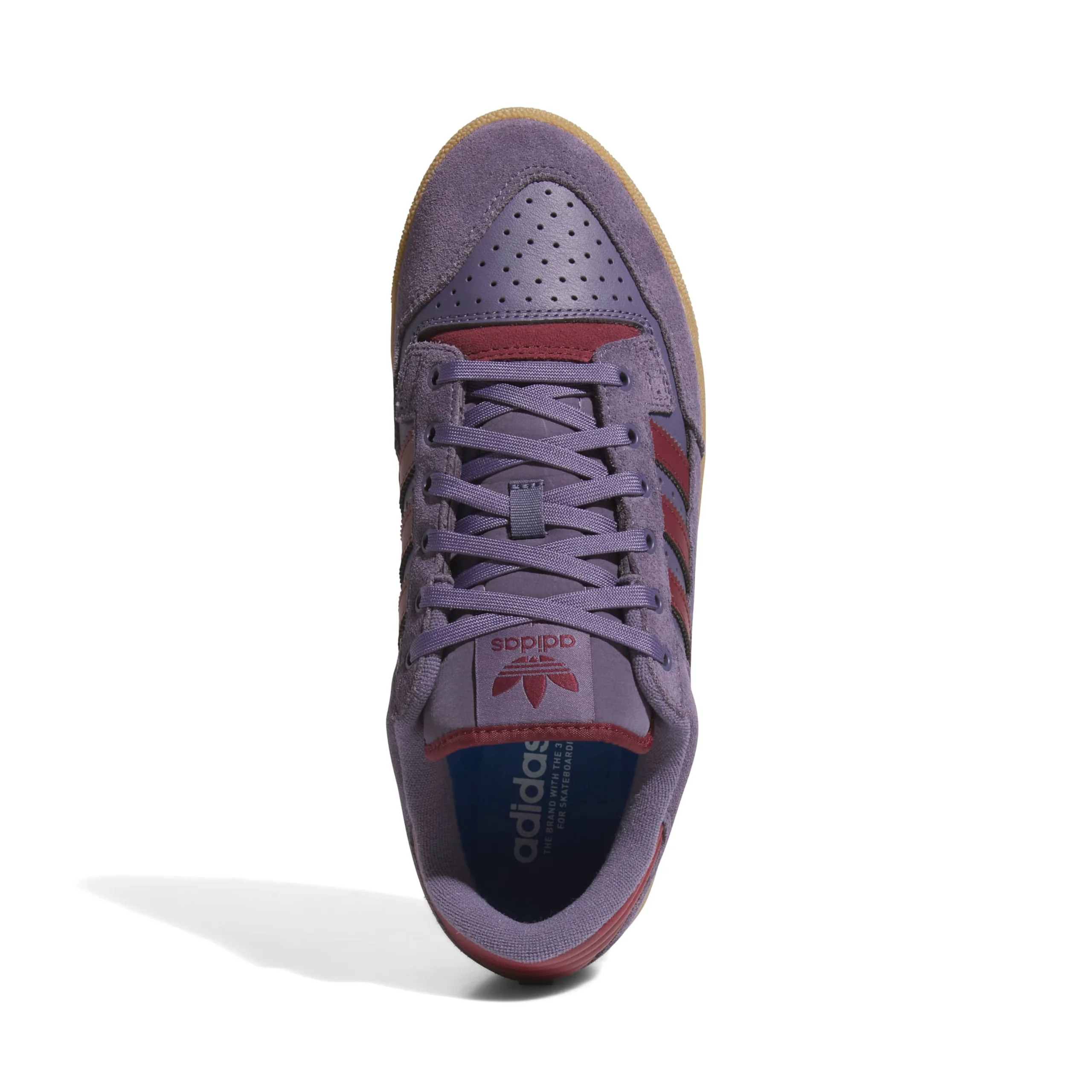Adidas Centennial 85 Low ADV Shoes - Preloved Violet / Shadow Red / Gum4 - Image 4
