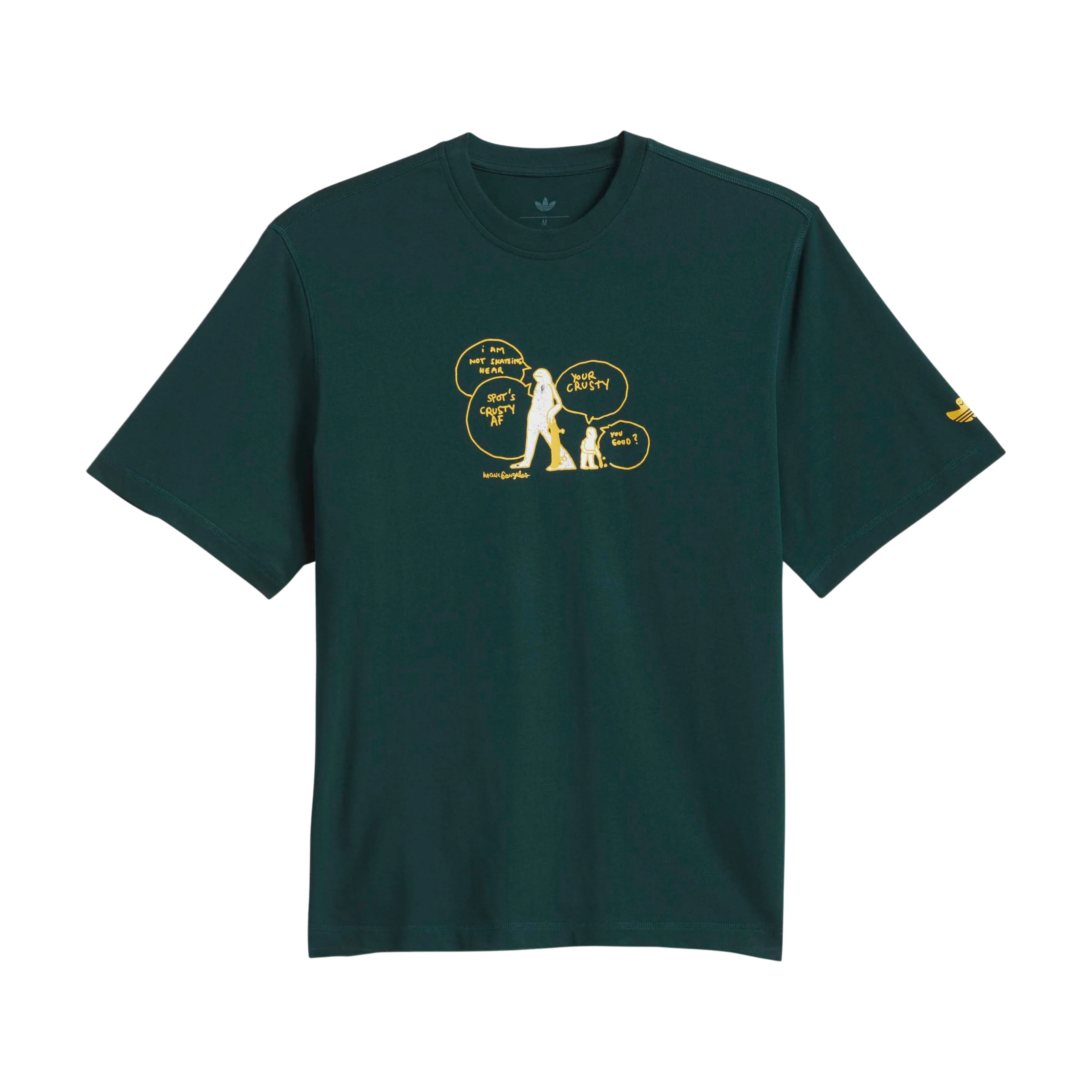 Adidas Gonz Crusty T-Shirt - Aurora Ivy / Black