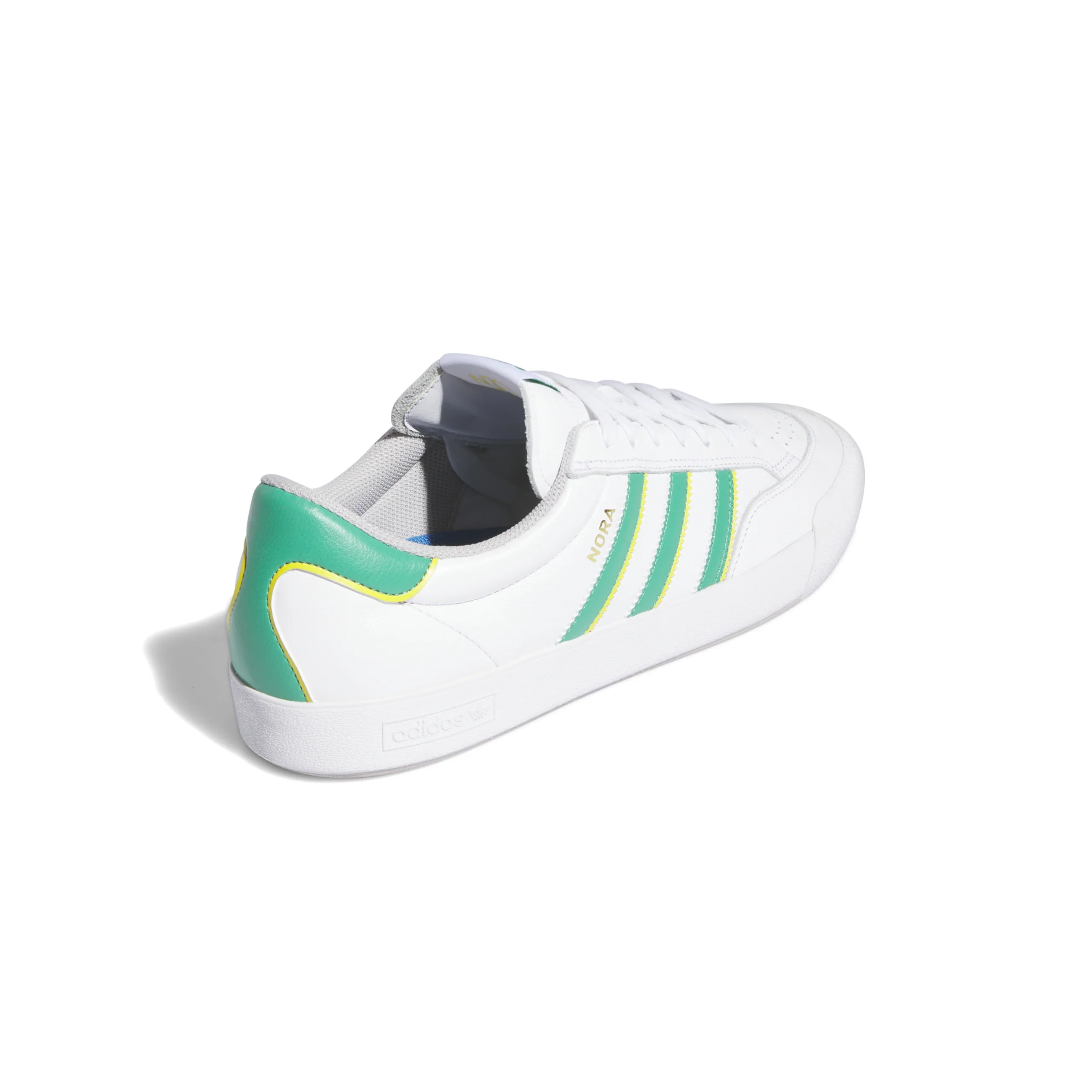 Adidas Nora Shoes - Footwear White / Core Green / Yellow (IF2069) - Image 4