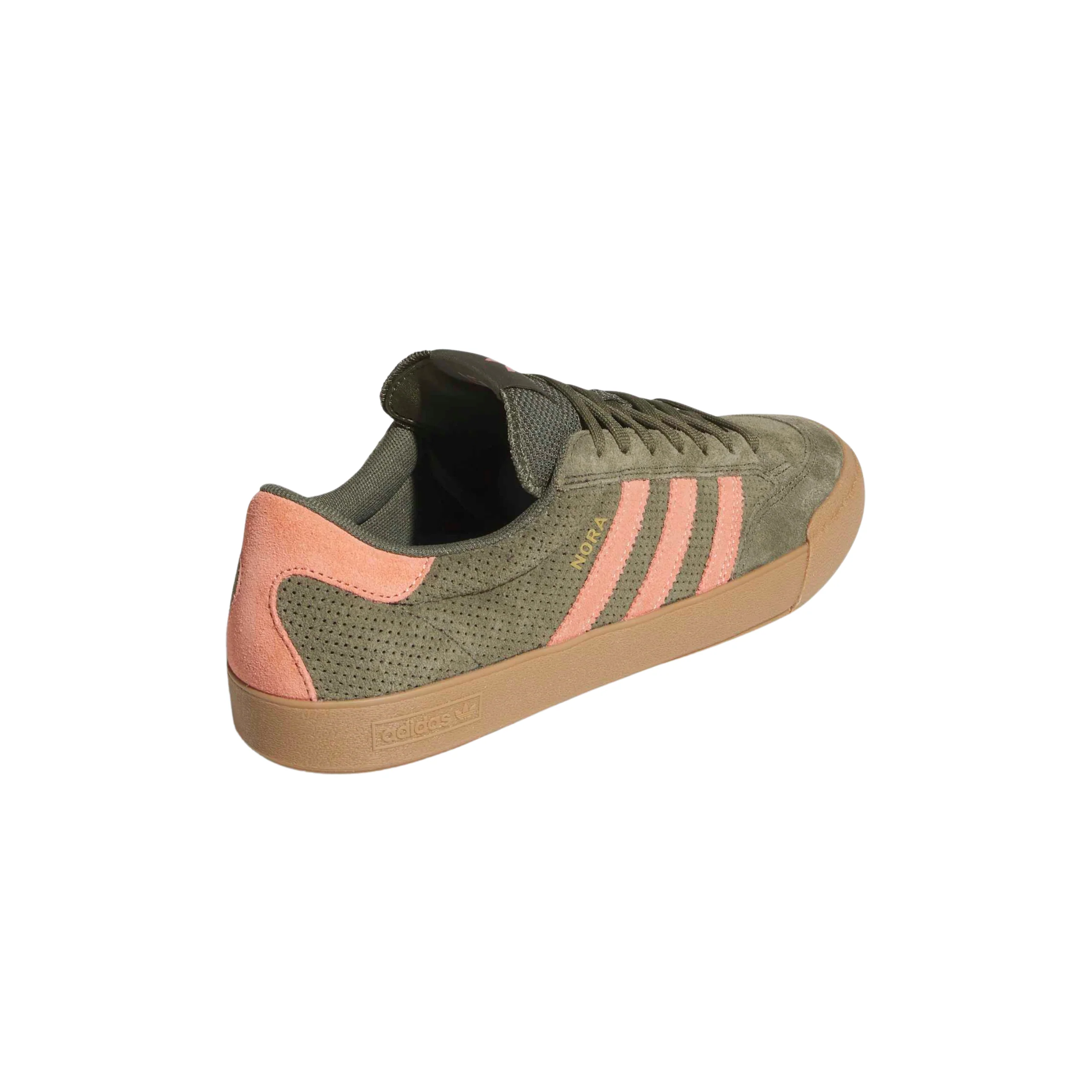 Adidas Nora Shoes - Olive Strata / Wonder Clay / Gum4 - Image 3