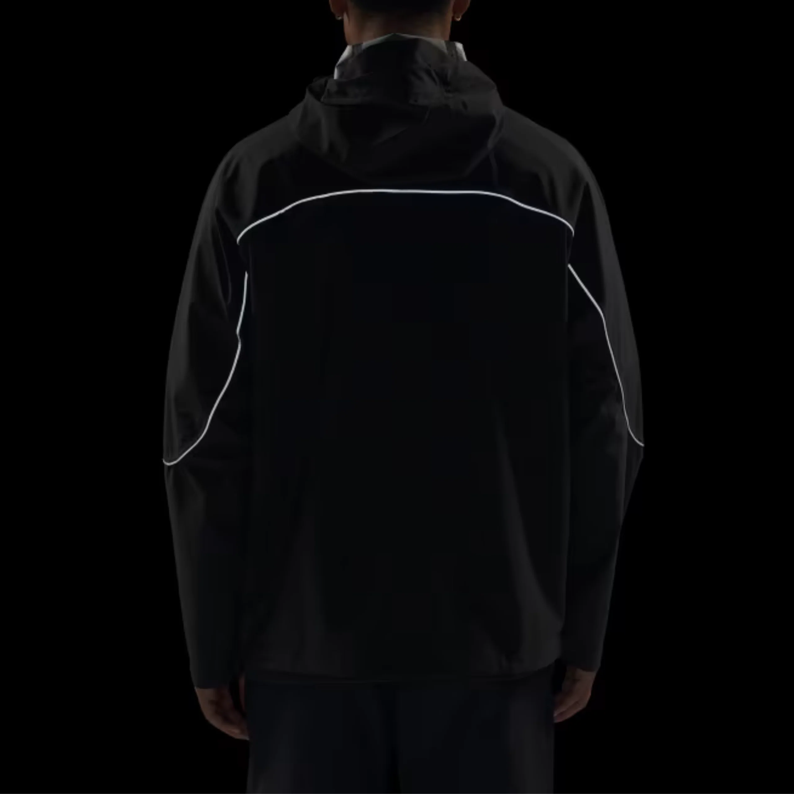 Adidas Premiere Rain Shell Coat Jacket – Black - Image 7