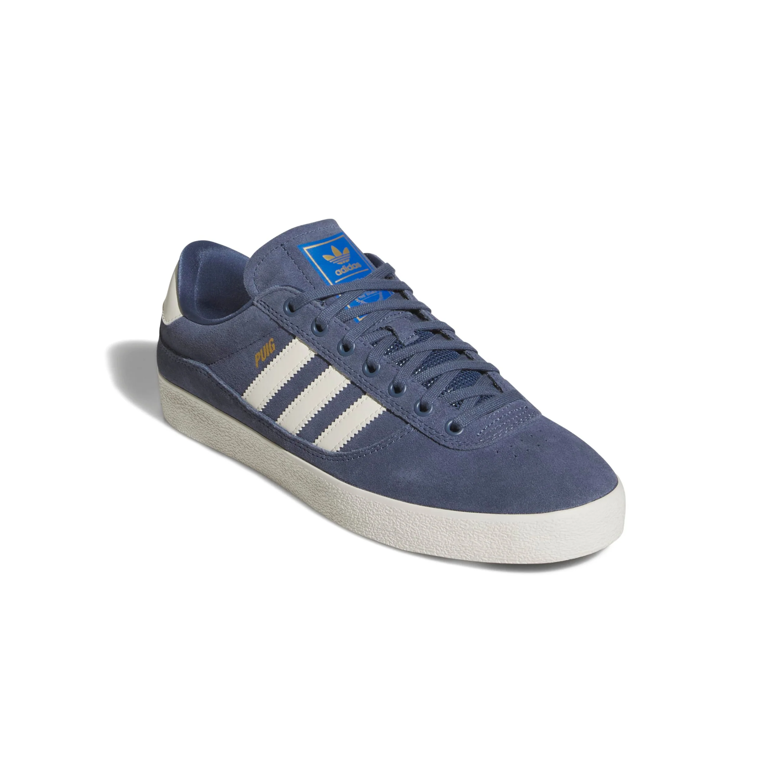 Adidas Puig Indoor Shoes - Preloved Ink / Off White / Blue Bird (JQ1117) - Image 2