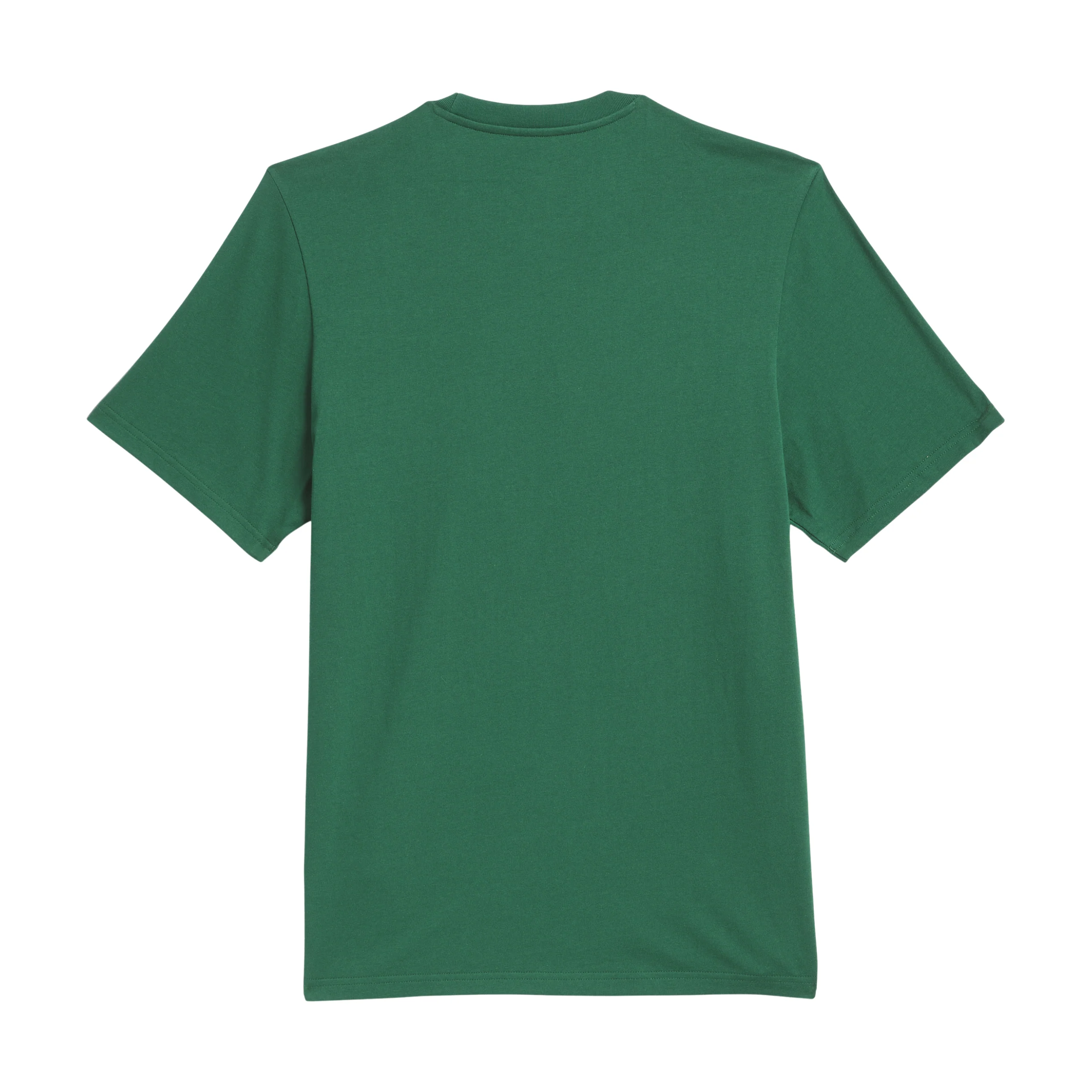 Adidas Skate Trefoil T-Shirt - Dark Green / Grey Three - Image 2