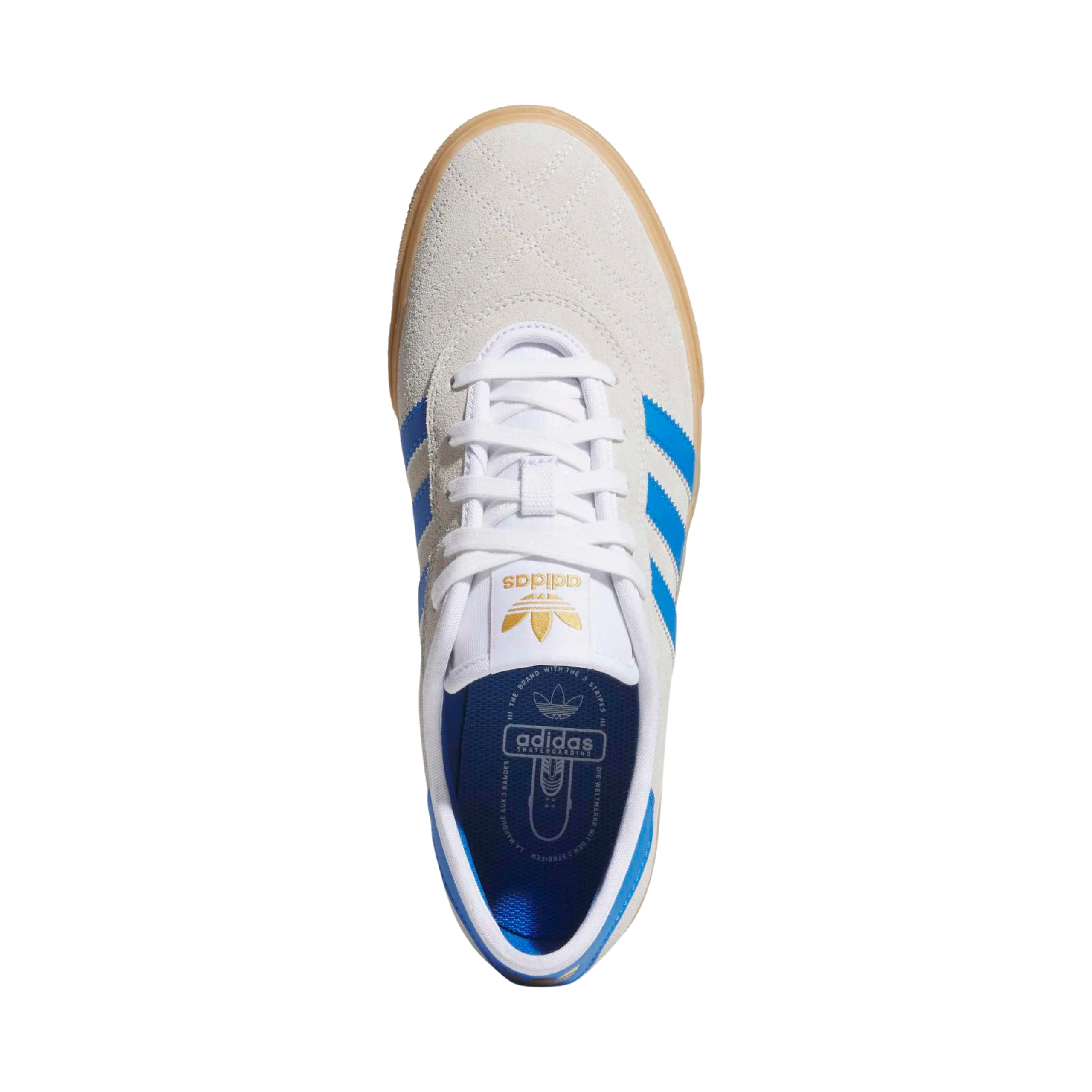 Adidas Skateboarding Adi Ease Shoes - Footwear White / Footwear White / Gum 3 - Image 4