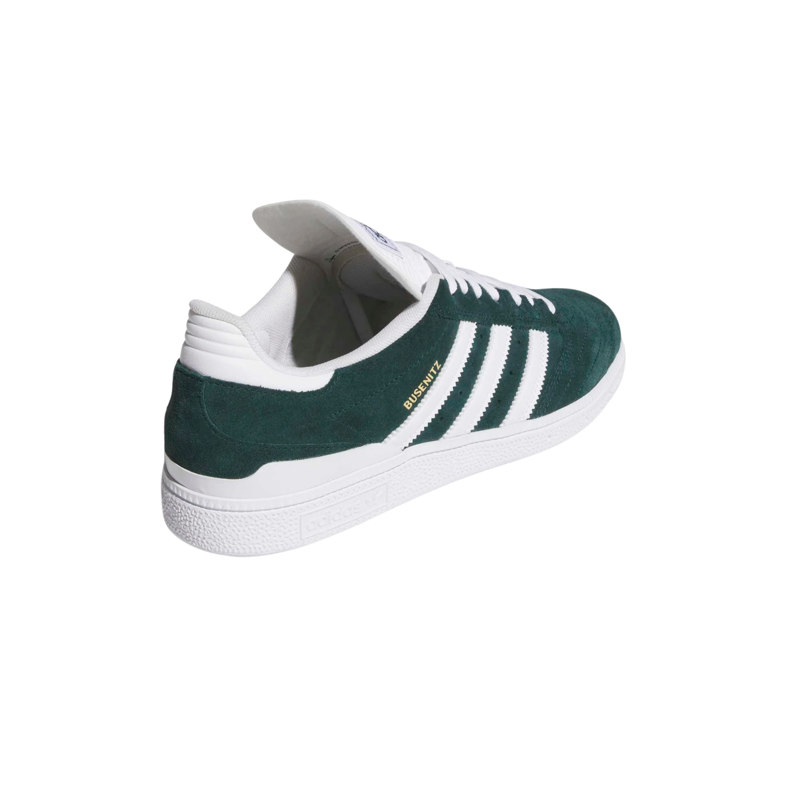 Adidas Skateboarding Busenitz Shoes - Aurora Ivy / Footwear White / Gold Metallic (HQ7534) - Image 3