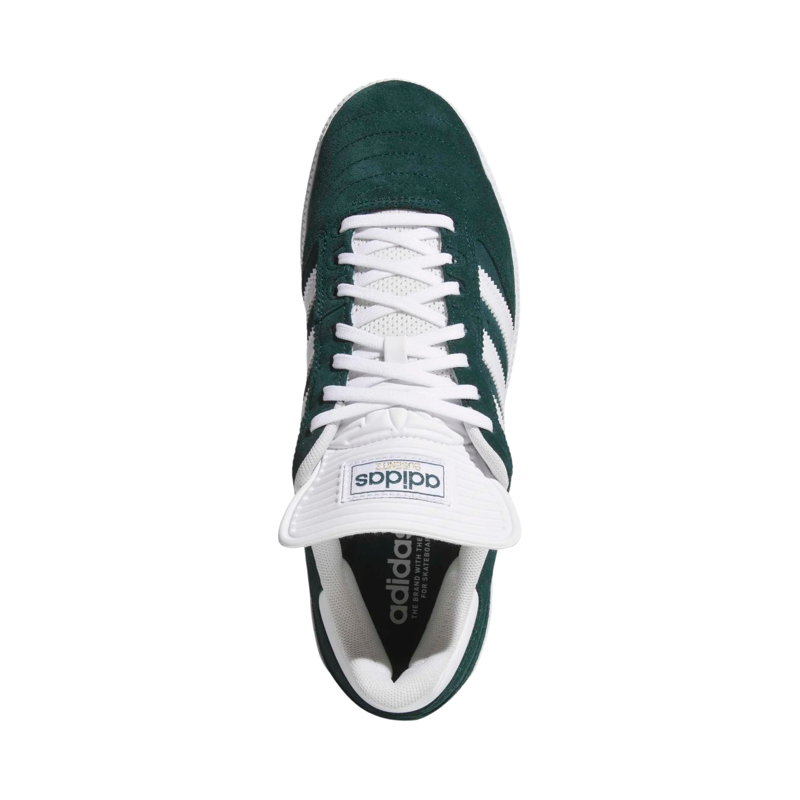 Adidas Skateboarding Busenitz Shoes - Aurora Ivy / Footwear White / Gold Metallic (HQ7534) - Image 4