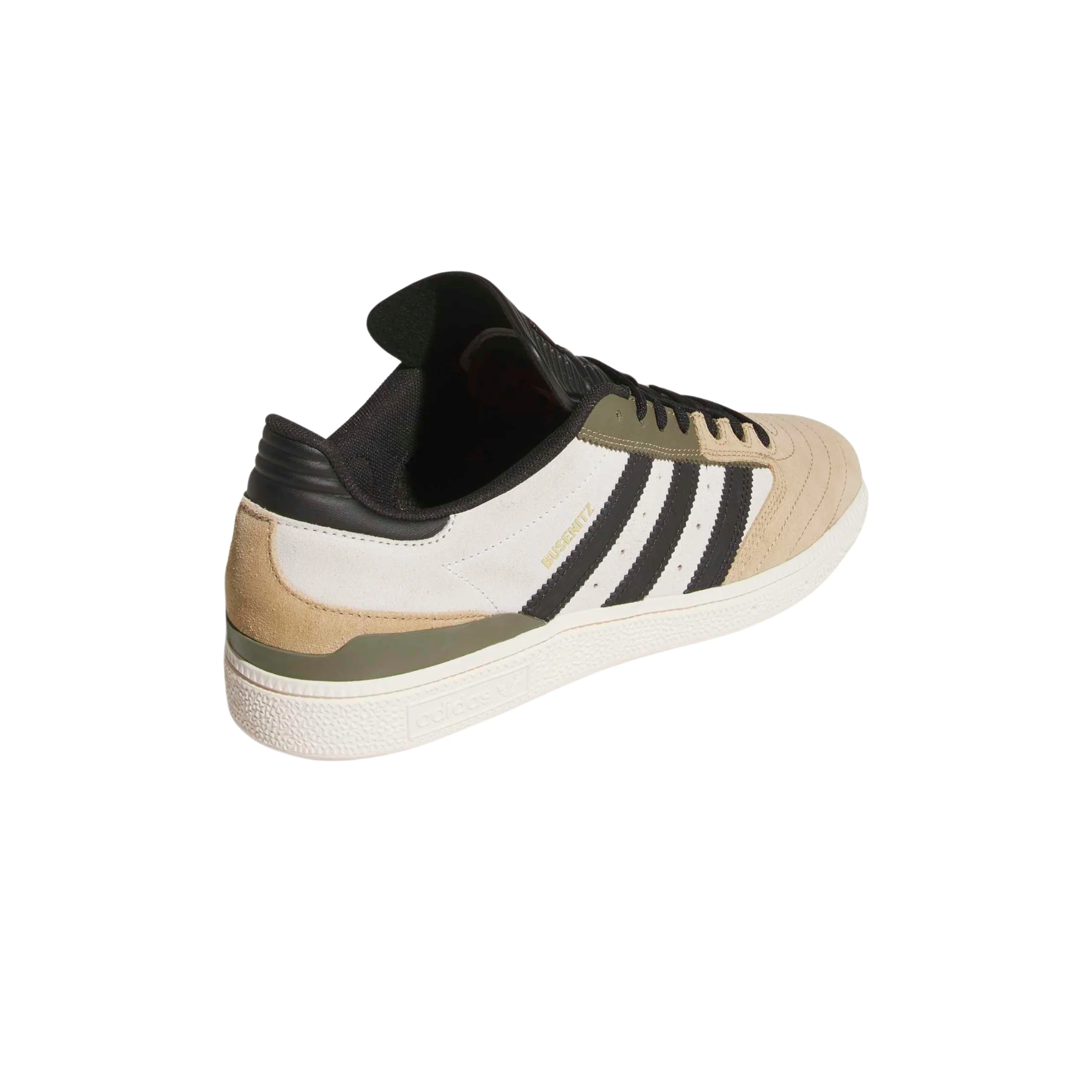 Adidas Skateboarding Busenitz Shoes - Cardboard / Core Black / Olive Strata (HQ4746) - Image 3
