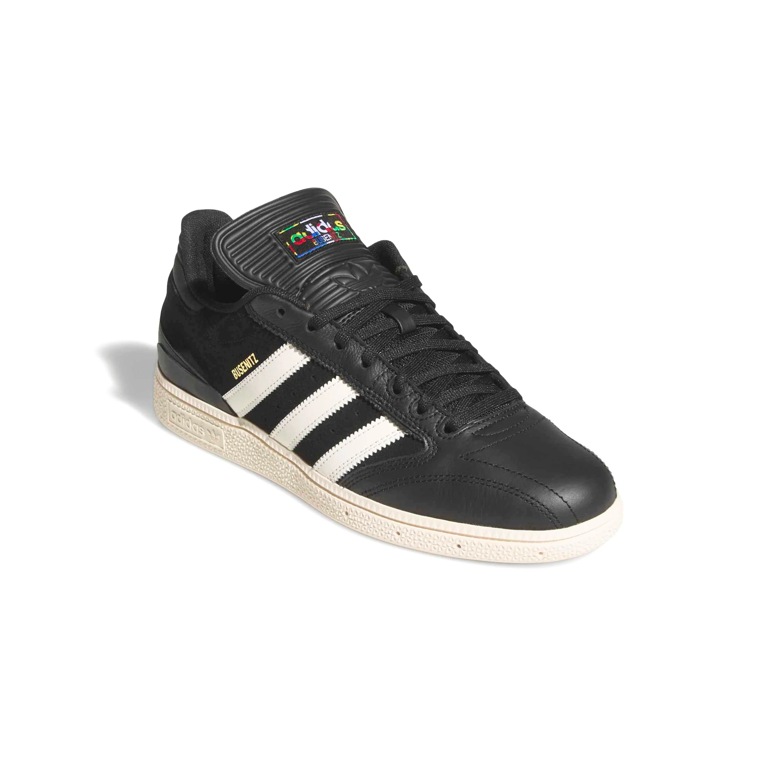 Adidas Skateboarding Busenitz Shoes - Core Black / Chalk White / Gold Metallic (HQ4708) - Image 2
