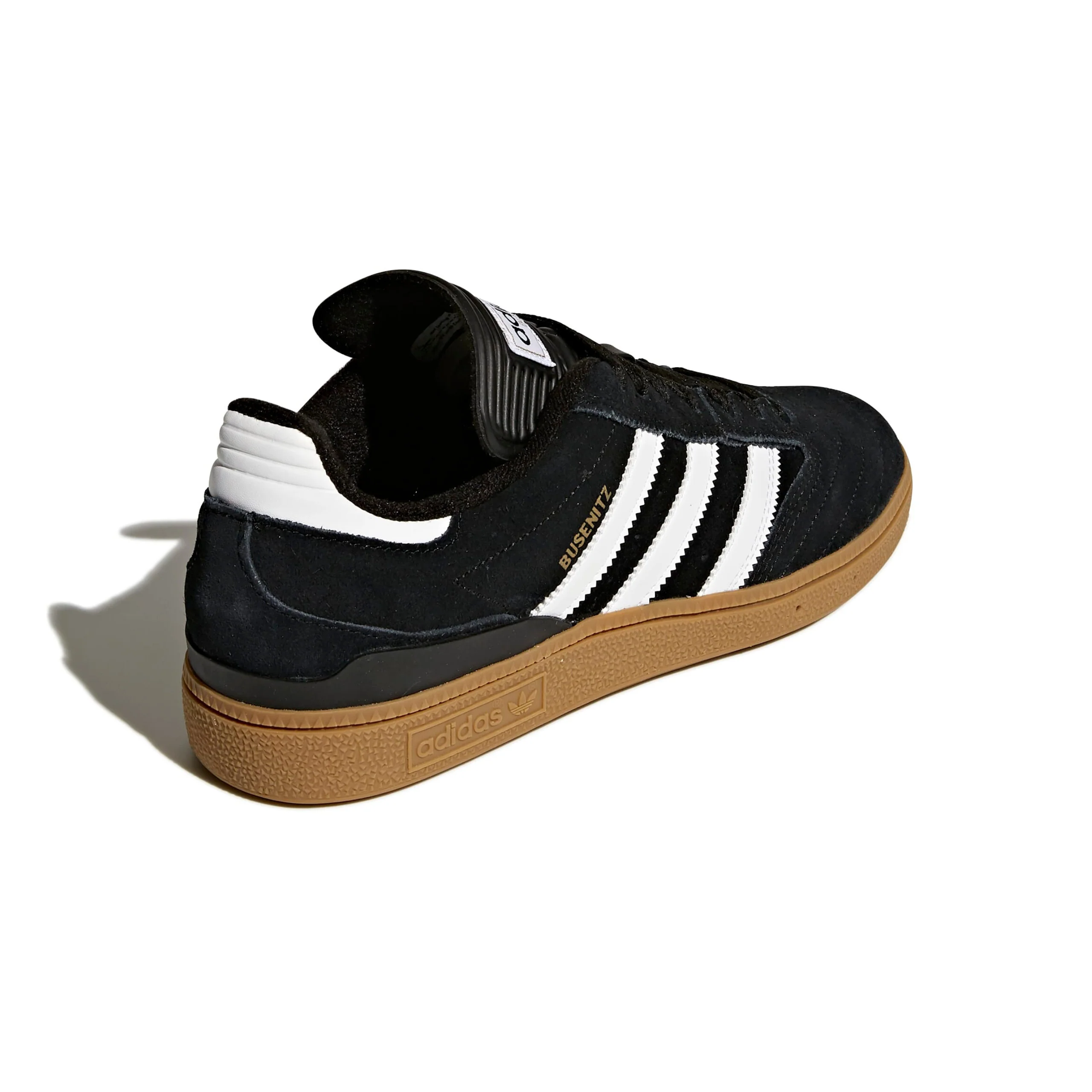 Adidas Skateboarding Busenitz Shoes - Core Black / Footwear White / Gold Metallic (G48060) - Image 3