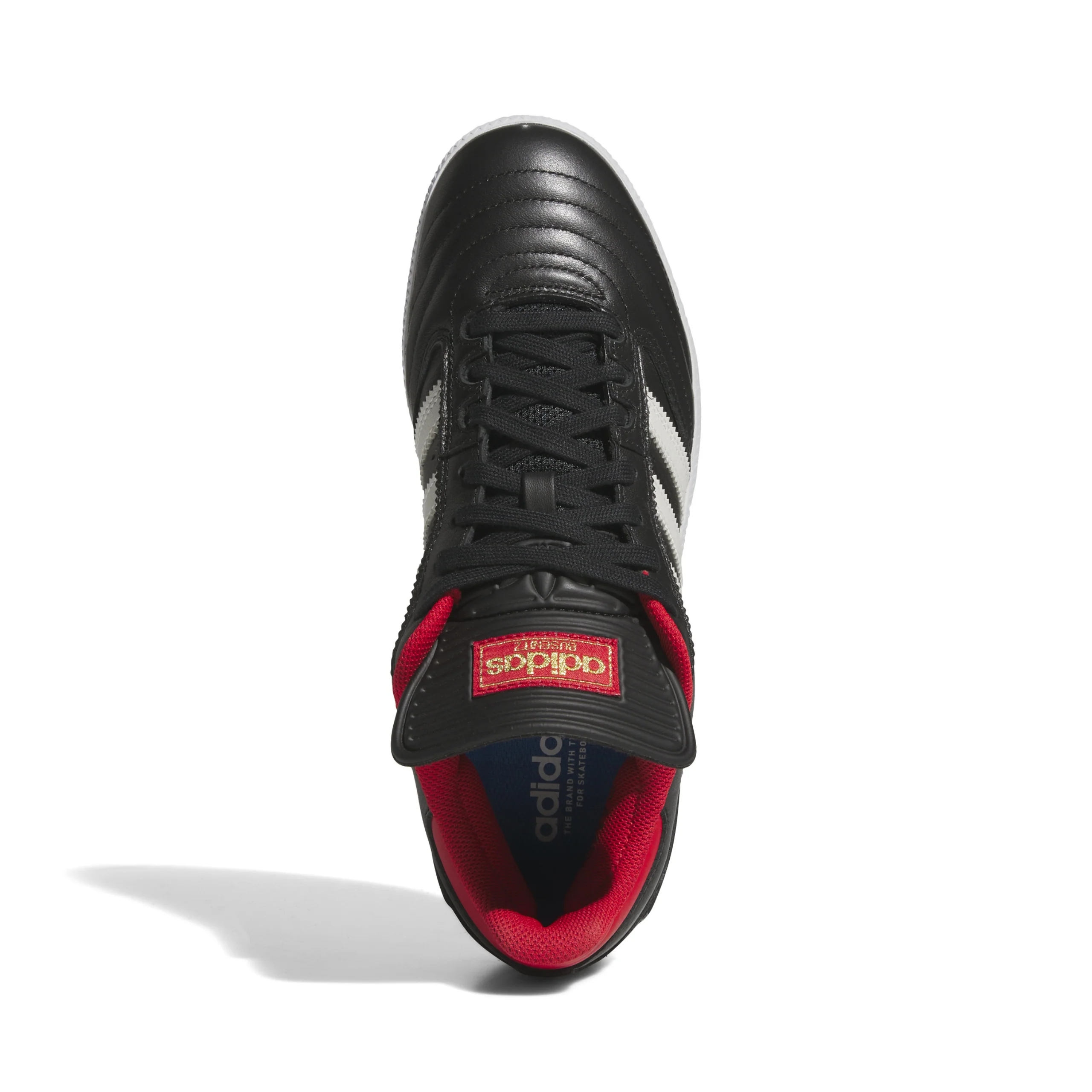 Adidas Skateboarding Busenitz Shoes - Core Black / Zero Metallic / Better Scarlet (IF4620) - Image 4