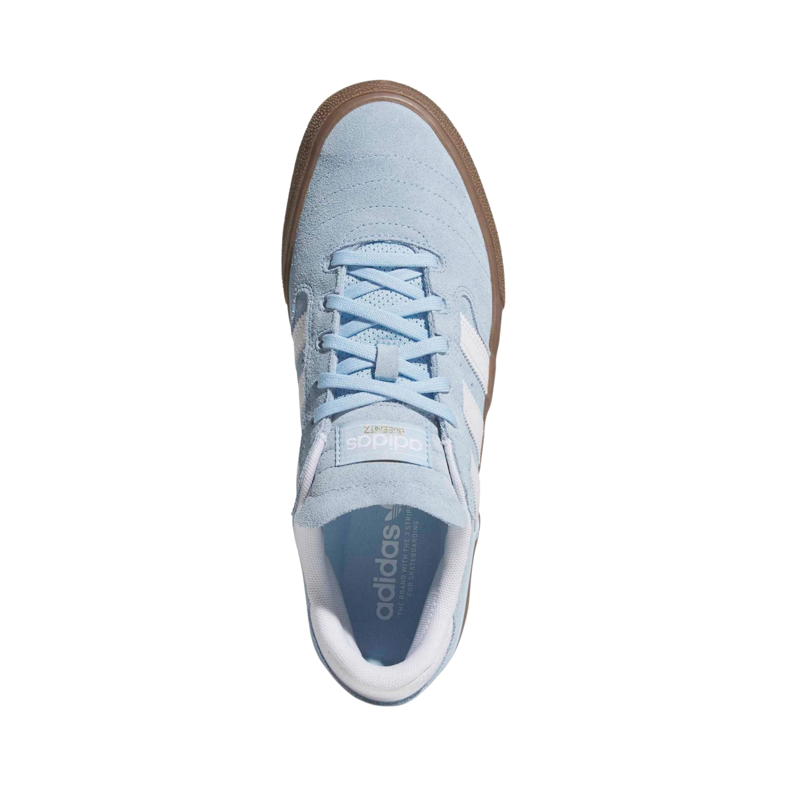 Adidas Skateboarding Busenitz Vulc II Shoes - Clear Sky / Cloud White / Gum (HQ7528) - Image 4