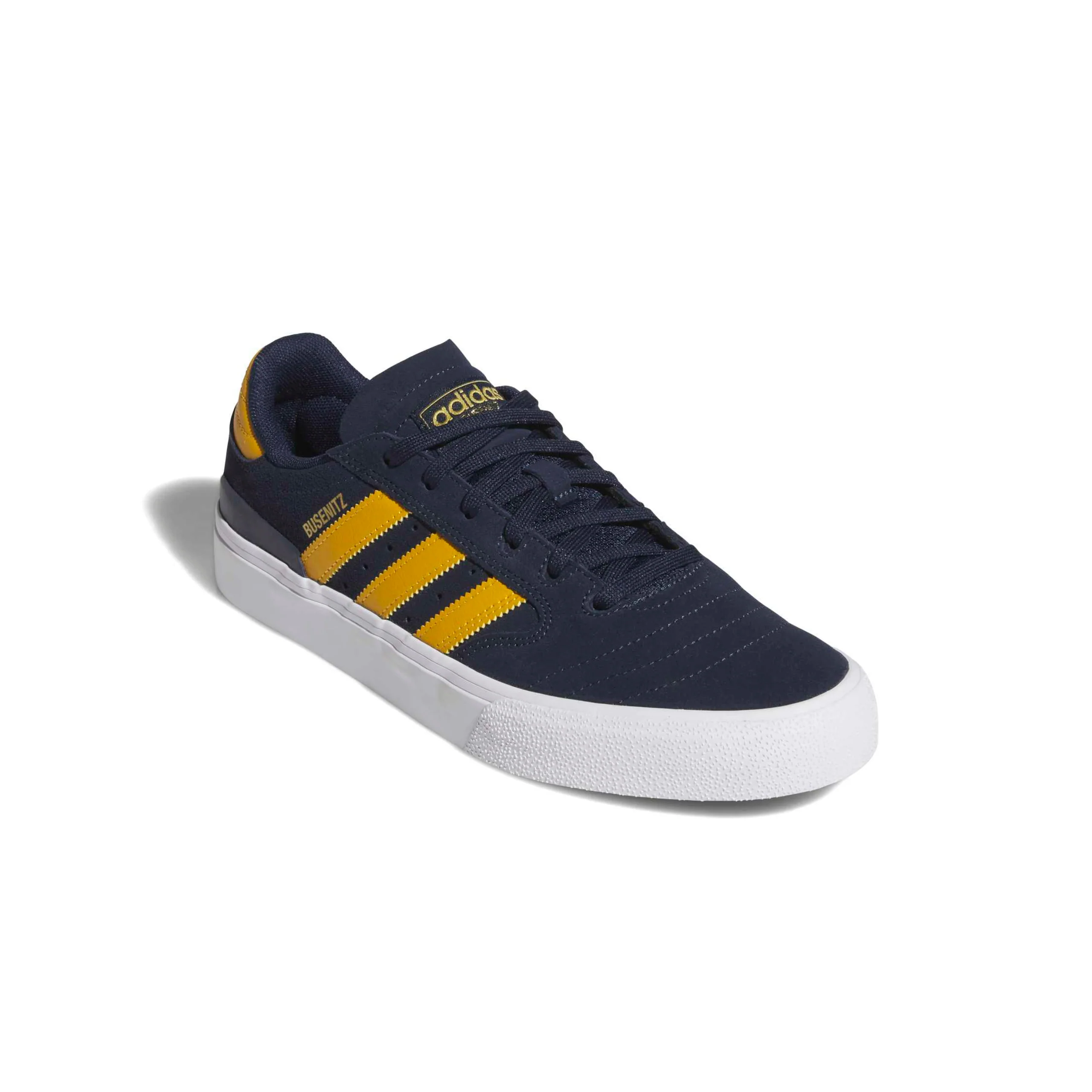 Adidas Skateboarding Busenitz Vulc II Shoes - Collegiate Navy / Preloved Yellow / Footwear White (HQ7527) - Image 2