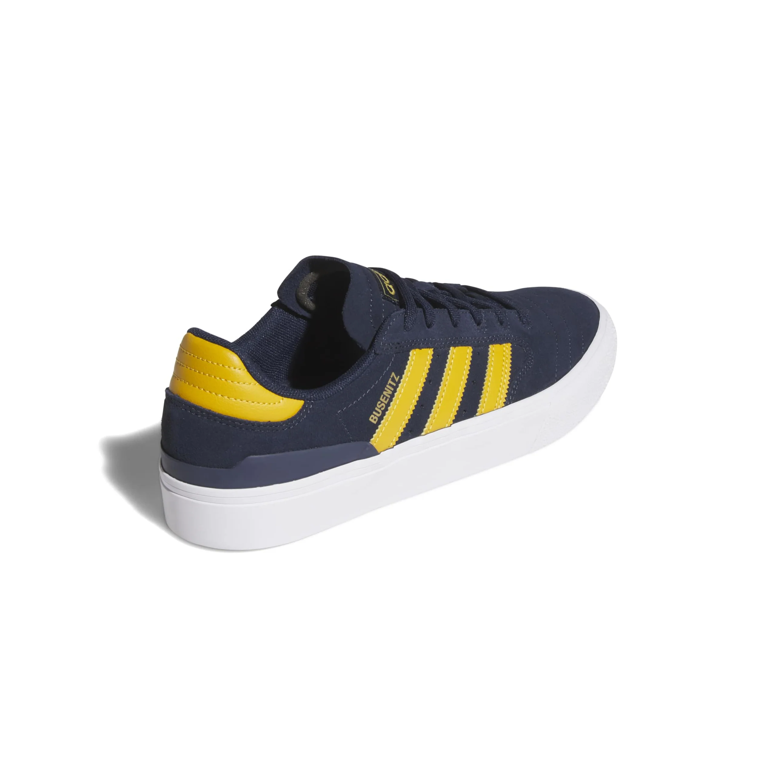 Adidas Skateboarding Busenitz Vulc II Shoes - Collegiate Navy / Preloved Yellow / Footwear White (HQ7527) - Image 3