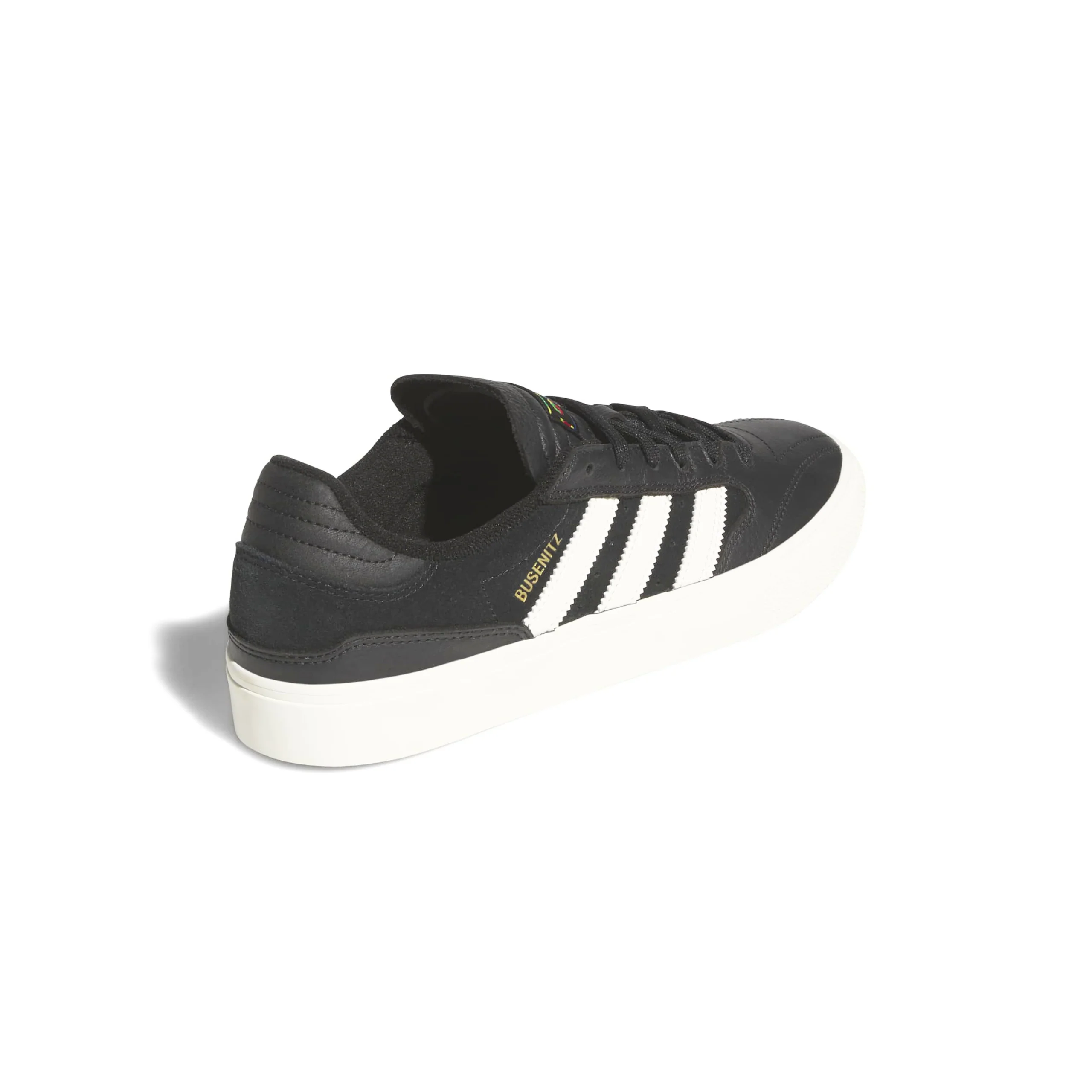 Adidas Skateboarding Busenitz Vulc II Shoes - Core Black / Chalk White / Gold Metallic (HQ4711) - Image 3