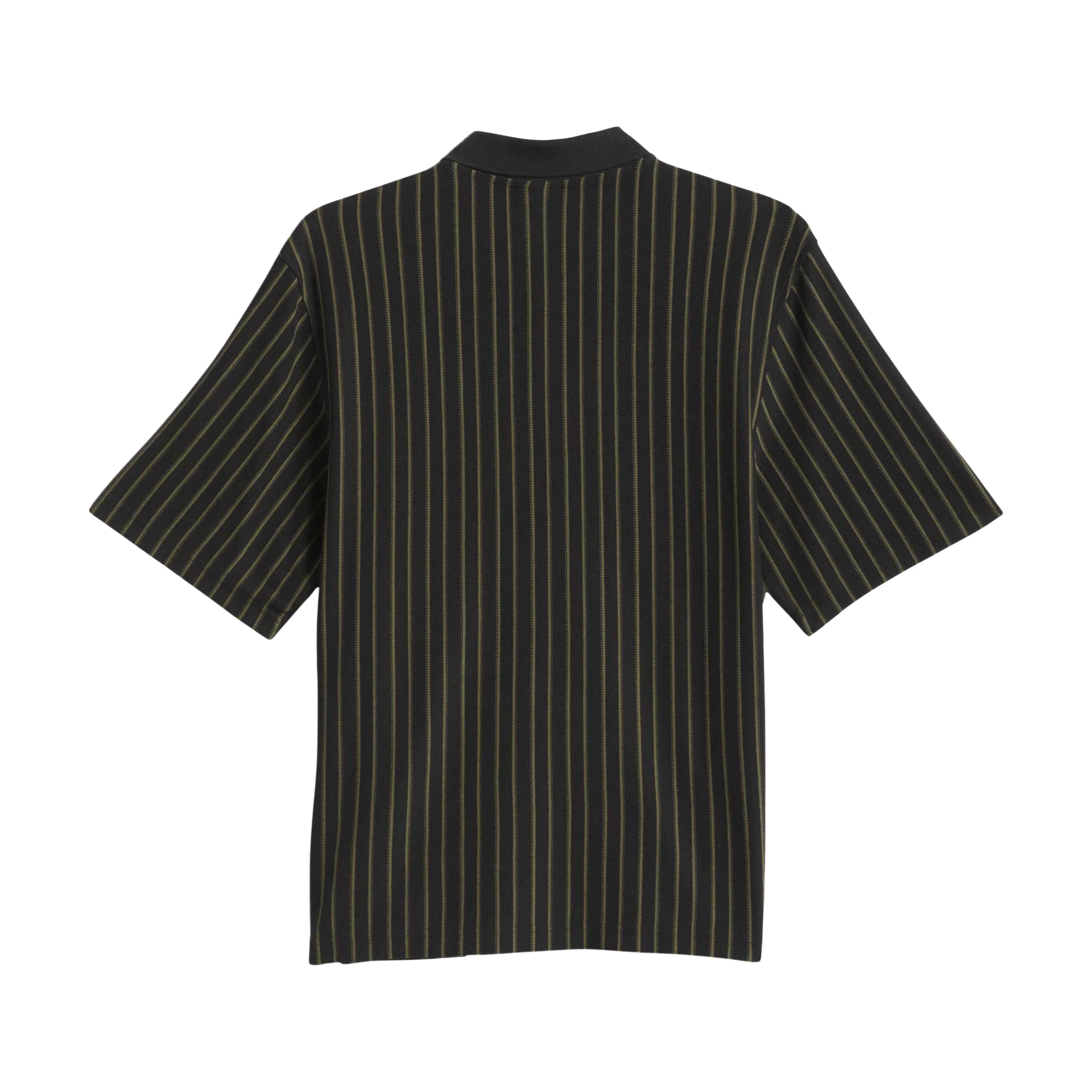 Adidas Skateboarding Classic Polo Shirt - Black / Olive Strata - Image 2