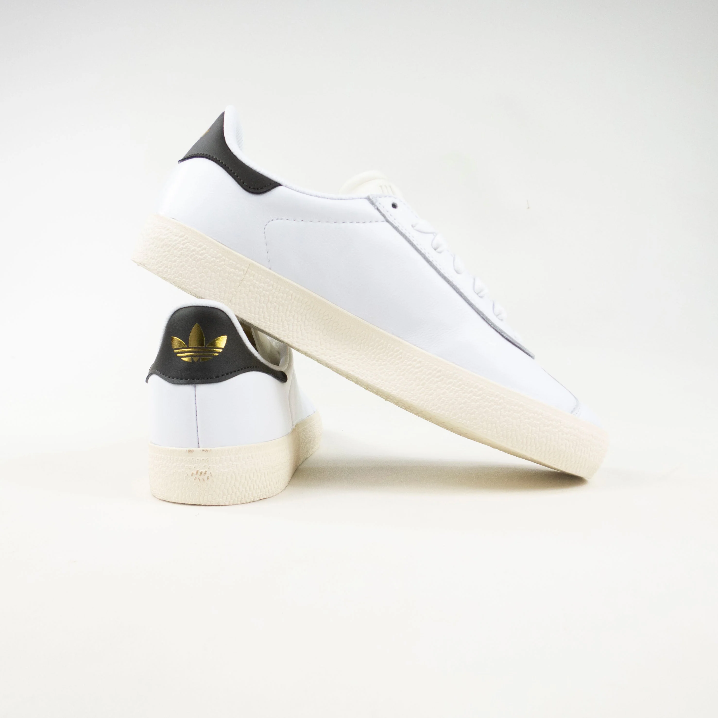Adidas Skateboarding Gazelle ADV Shoes - Cloud White / Cloud White / Shadow Olive - Image 6