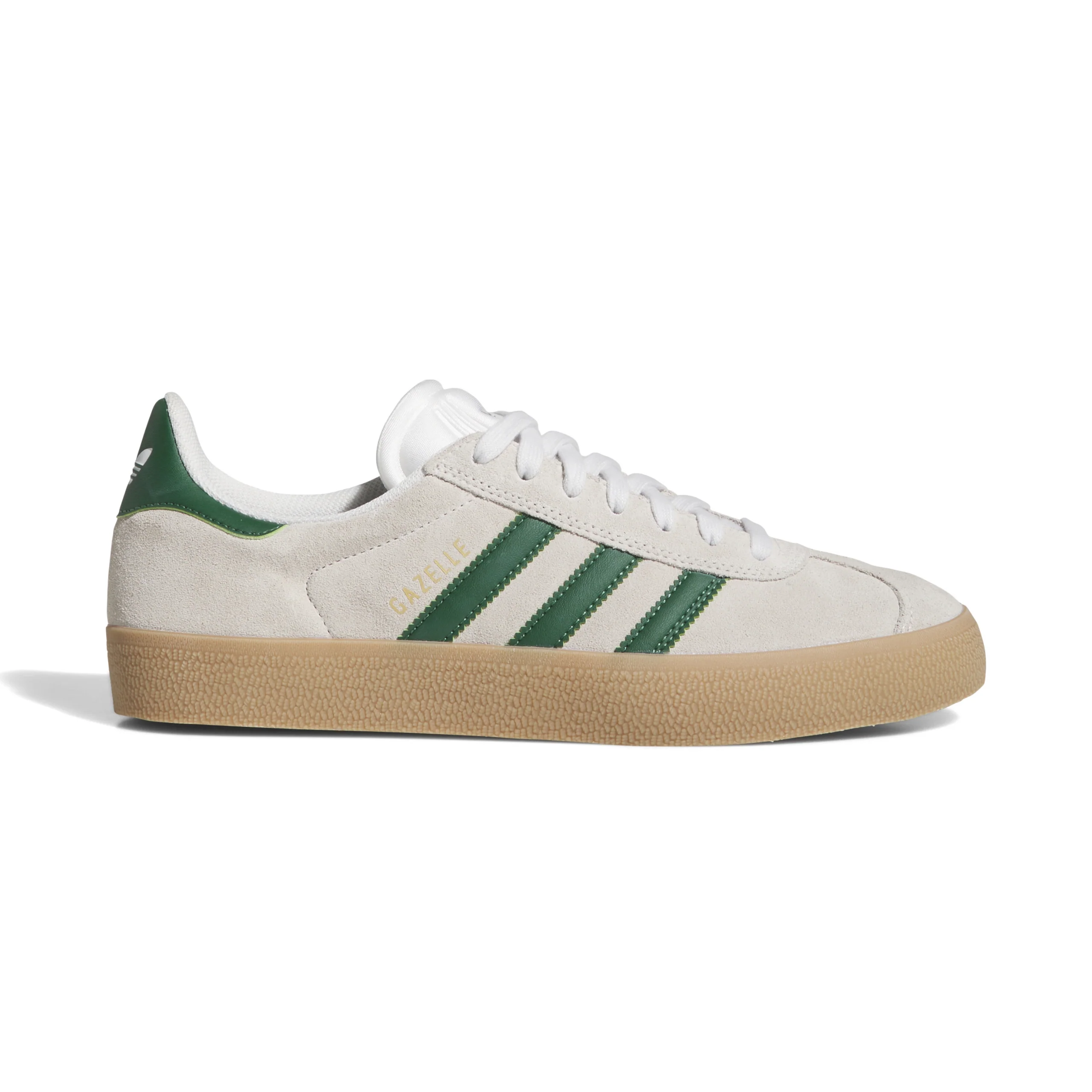 Adidas Skateboarding Gazelle ADV Shoes - Crystal White / Crystal White / Gum (JP5858)