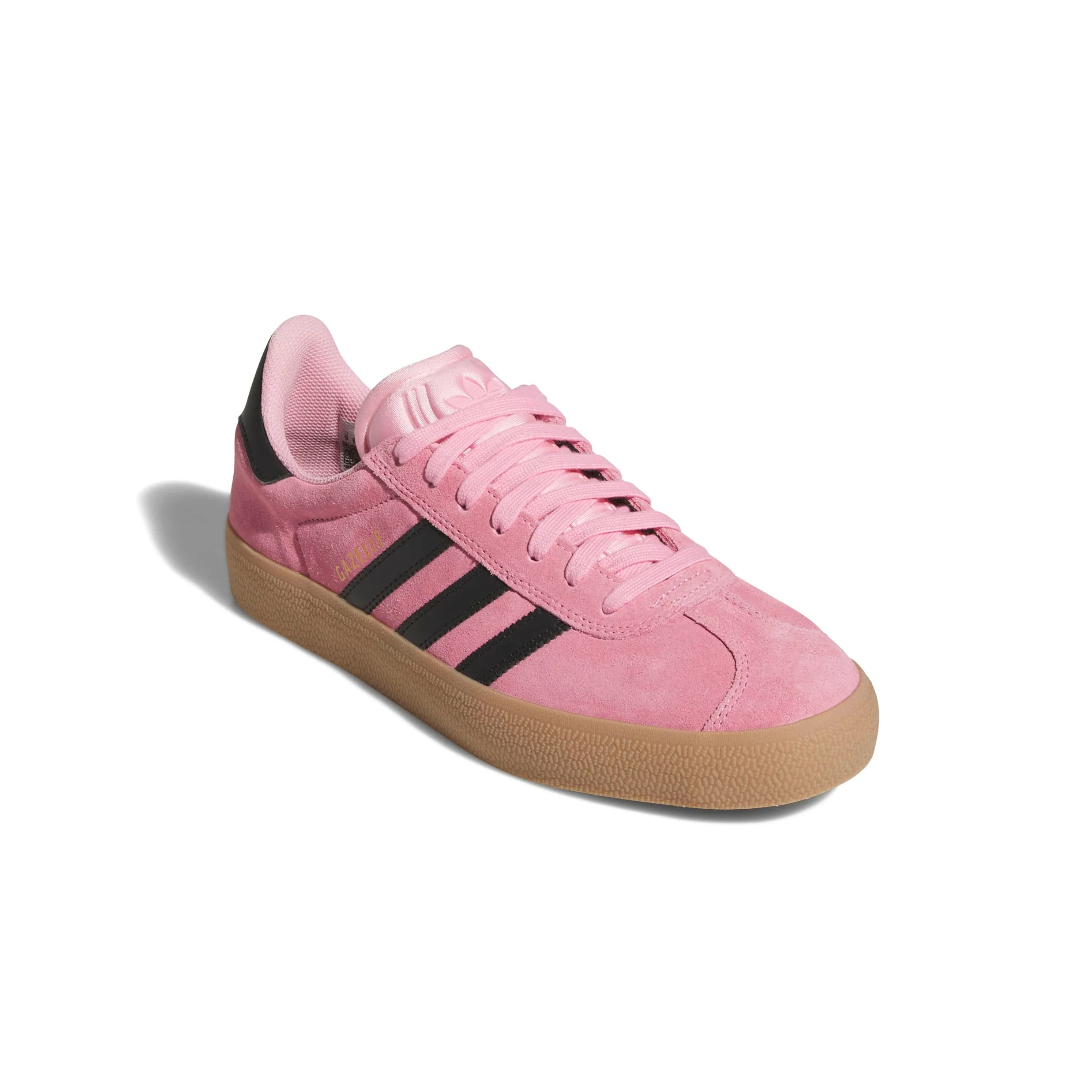 Adidas Skateboarding Gazelle ADV Shoes - Light Pink / Core Black / Gum - Image 2