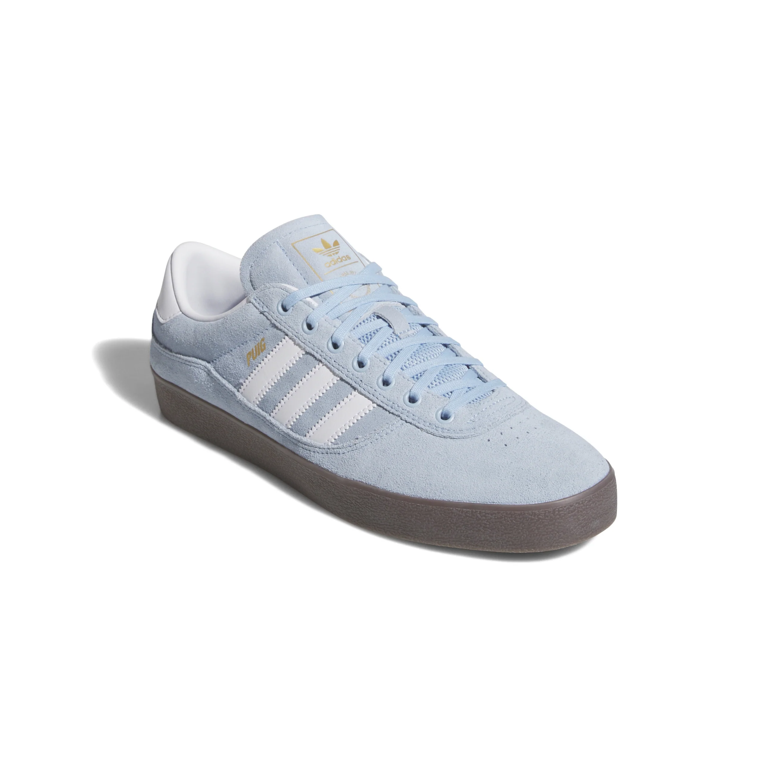 Adidas Skateboarding Puig Indoor Shoes - Clear Sky / Cloud White / Gum (JR5825) - Image 2