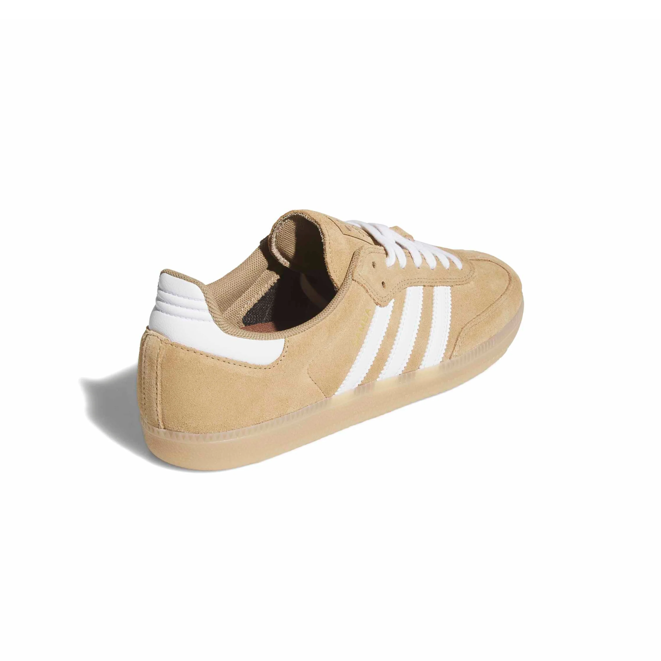 Adidas Skateboarding Samba ADV Shoes - Cardboard / Cloud White / Gum (KI5089) - Image 3