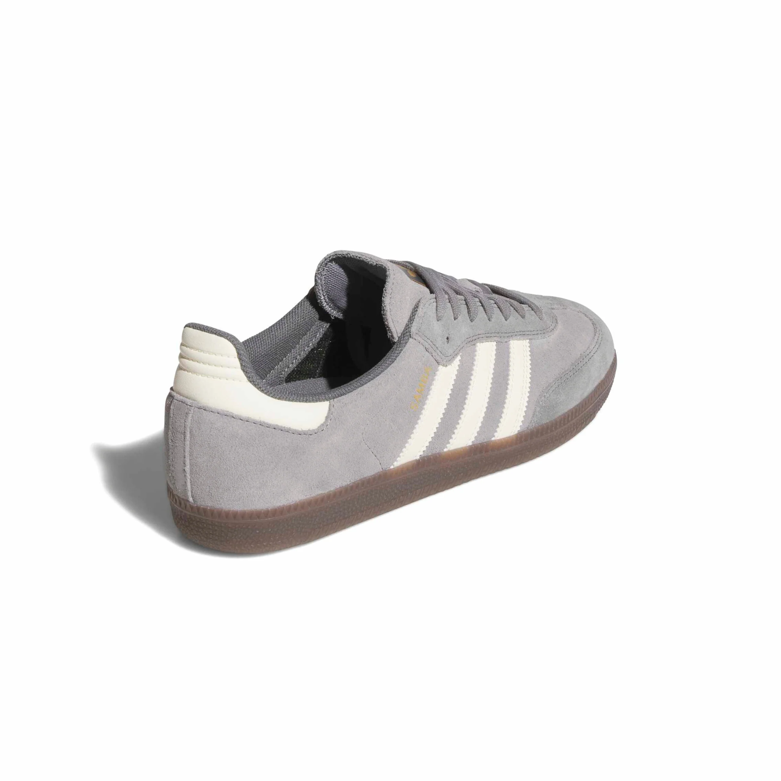 Adidas Skateboarding Samba ADV Shoes - Grey4 / Cream White / Grey3 (HQ7541) - Image 3