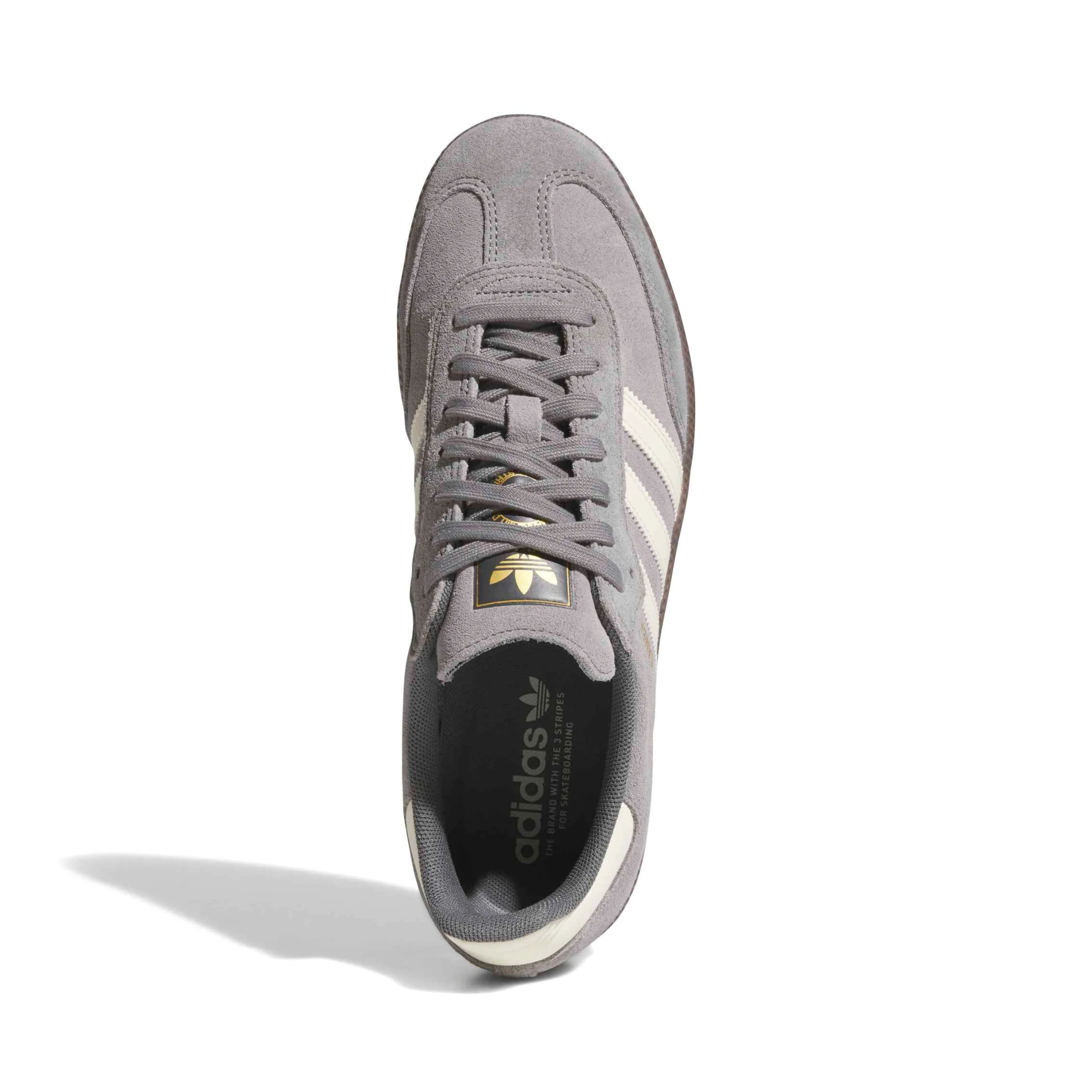 Adidas Skateboarding Samba ADV Shoes - Grey4 / Cream White / Grey3 (HQ7541) - Image 4