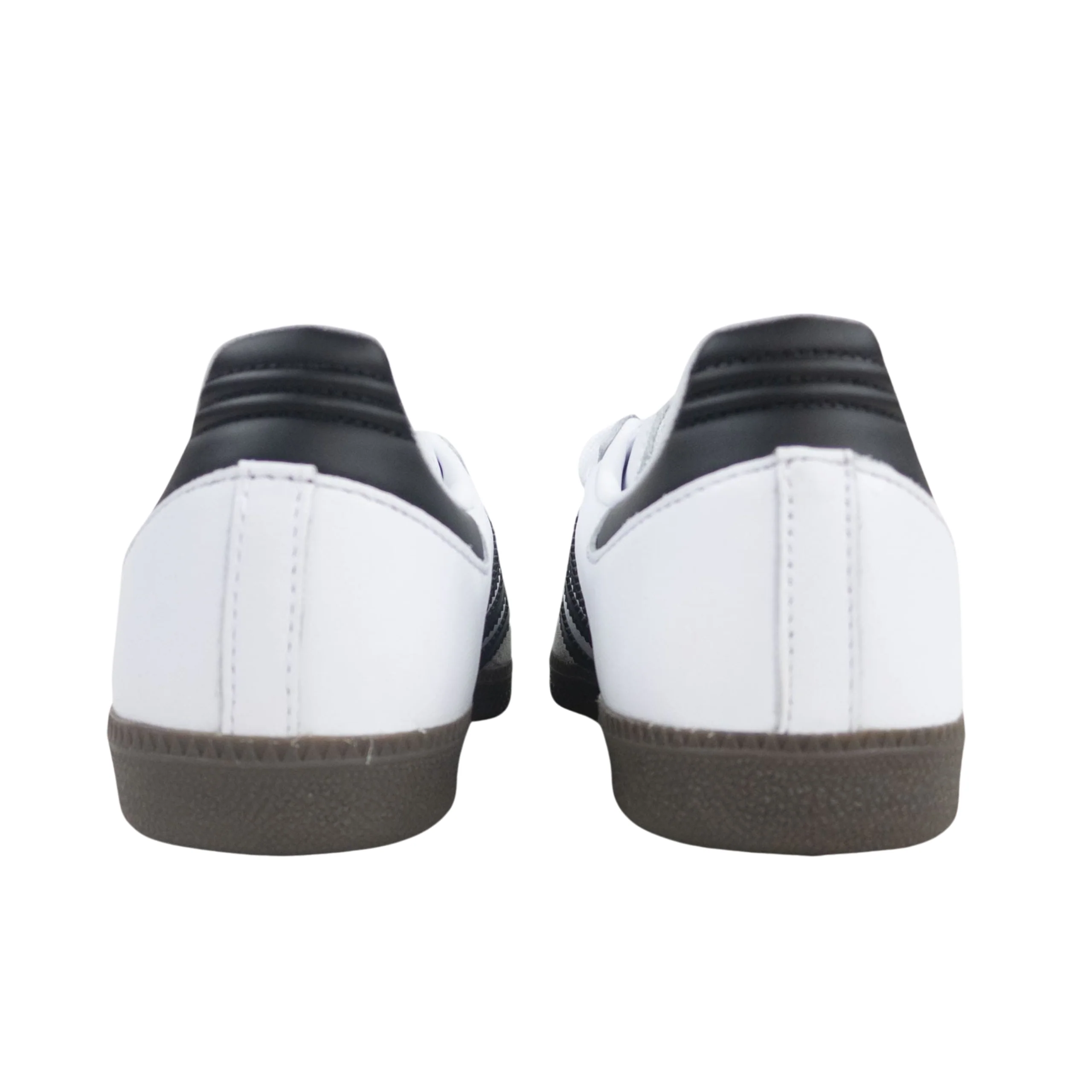 Adidas Skateboarding Samba ADV Shoes Trainers - Cloud White / Core Black / Gum (GZ8477) - Image 4
