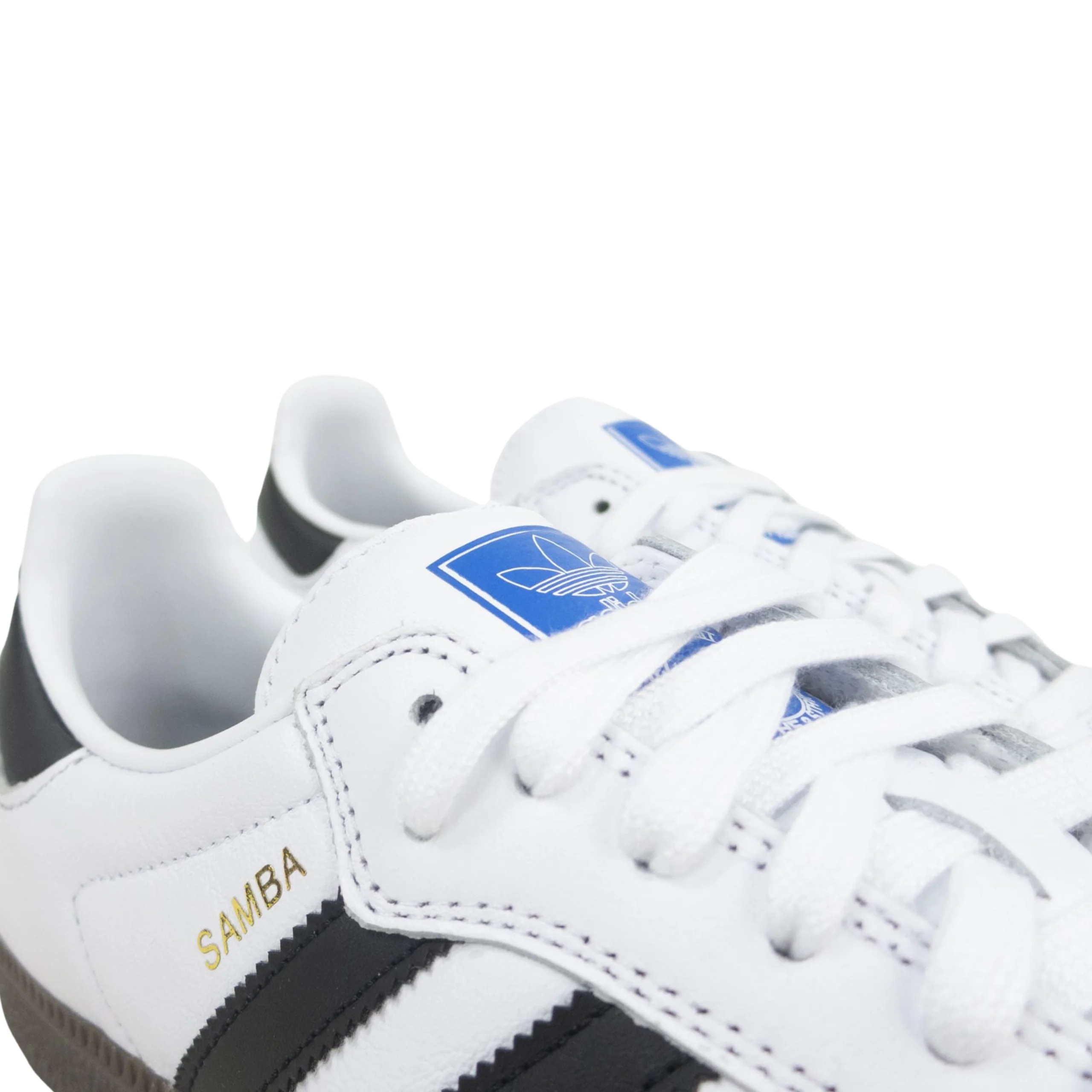 Adidas Skateboarding Samba ADV Shoes Trainers - Cloud White / Core Black / Gum (GZ8477) - Image 5