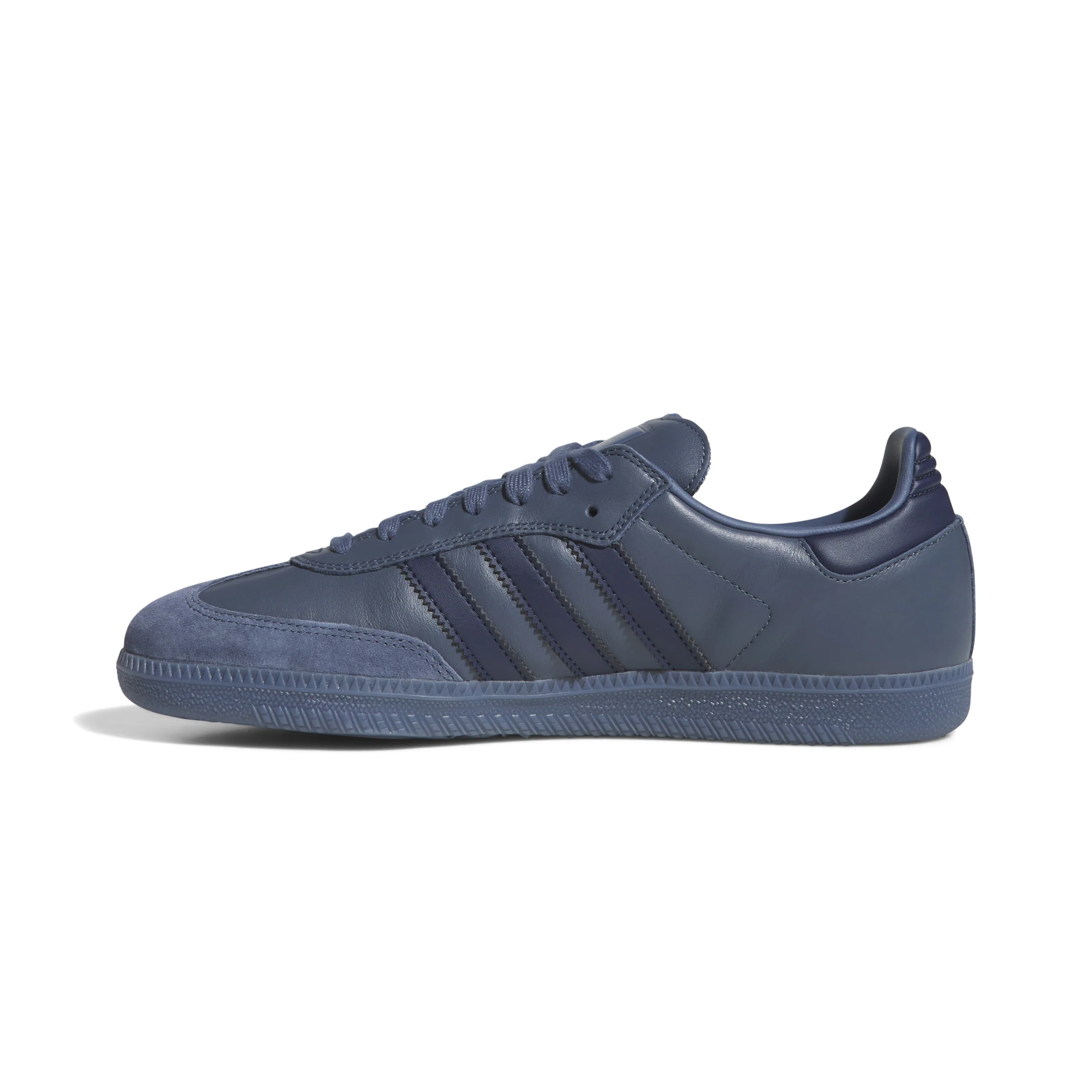 Adidas Skateboarding Samba ADV Shoes Trainers - Preloved Ink / Preloved Ink / Gold Metallic (JH8803) - Image 4