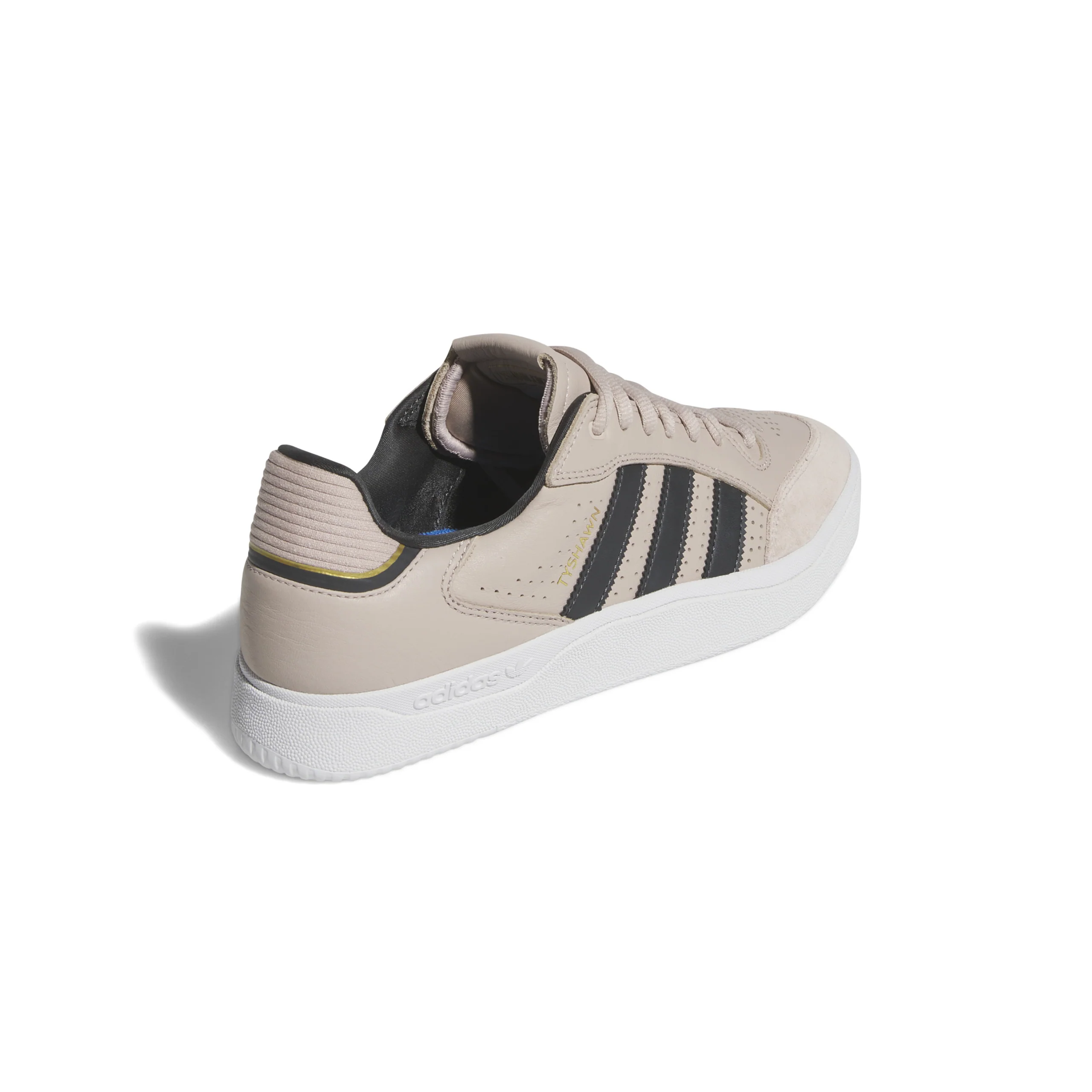 Adidas Skateboarding Tyshawn Low Shoes - Wonder Taupe / Carbon / Gold Metallic - Image 3