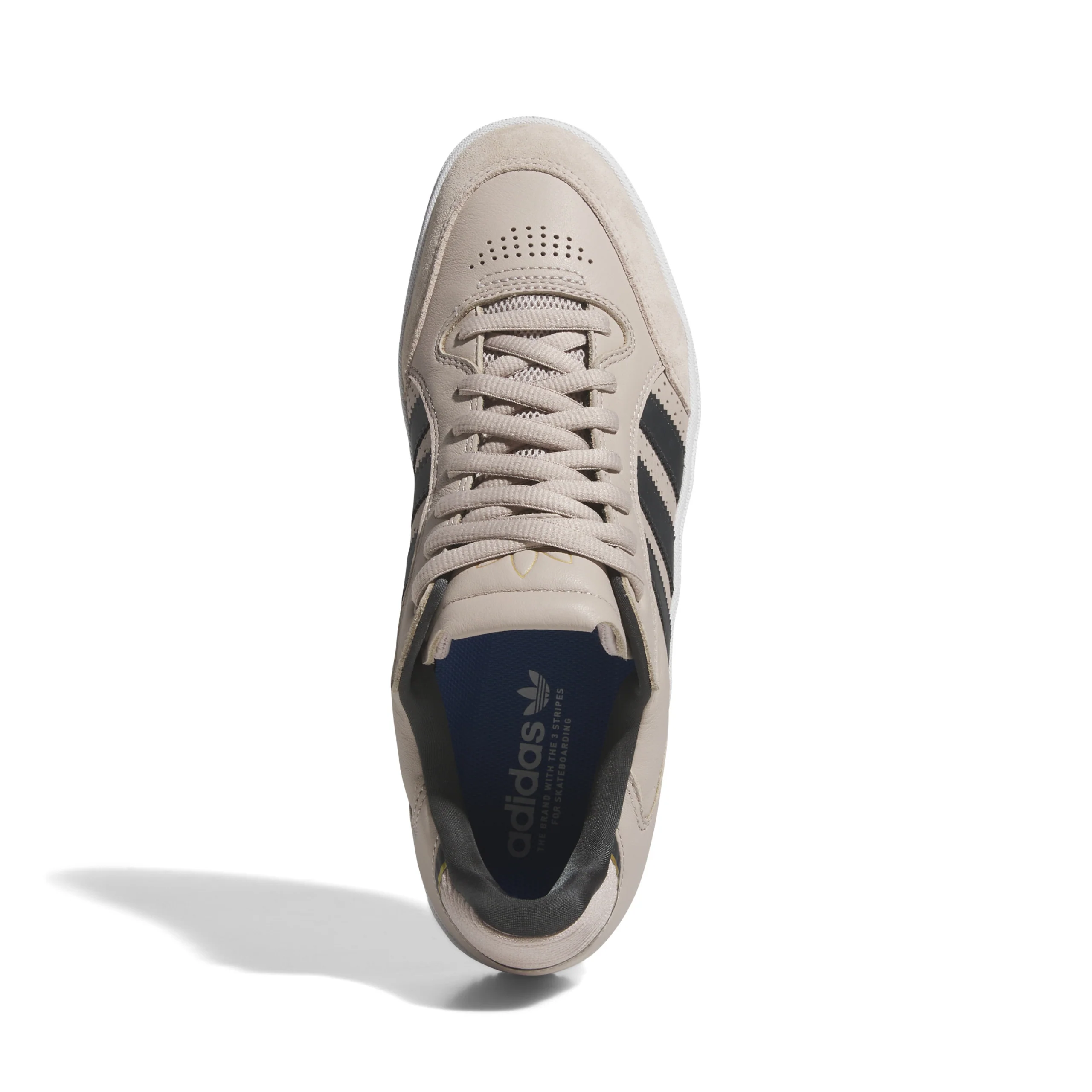 Adidas Skateboarding Tyshawn Low Shoes - Wonder Taupe / Carbon / Gold Metallic - Image 4