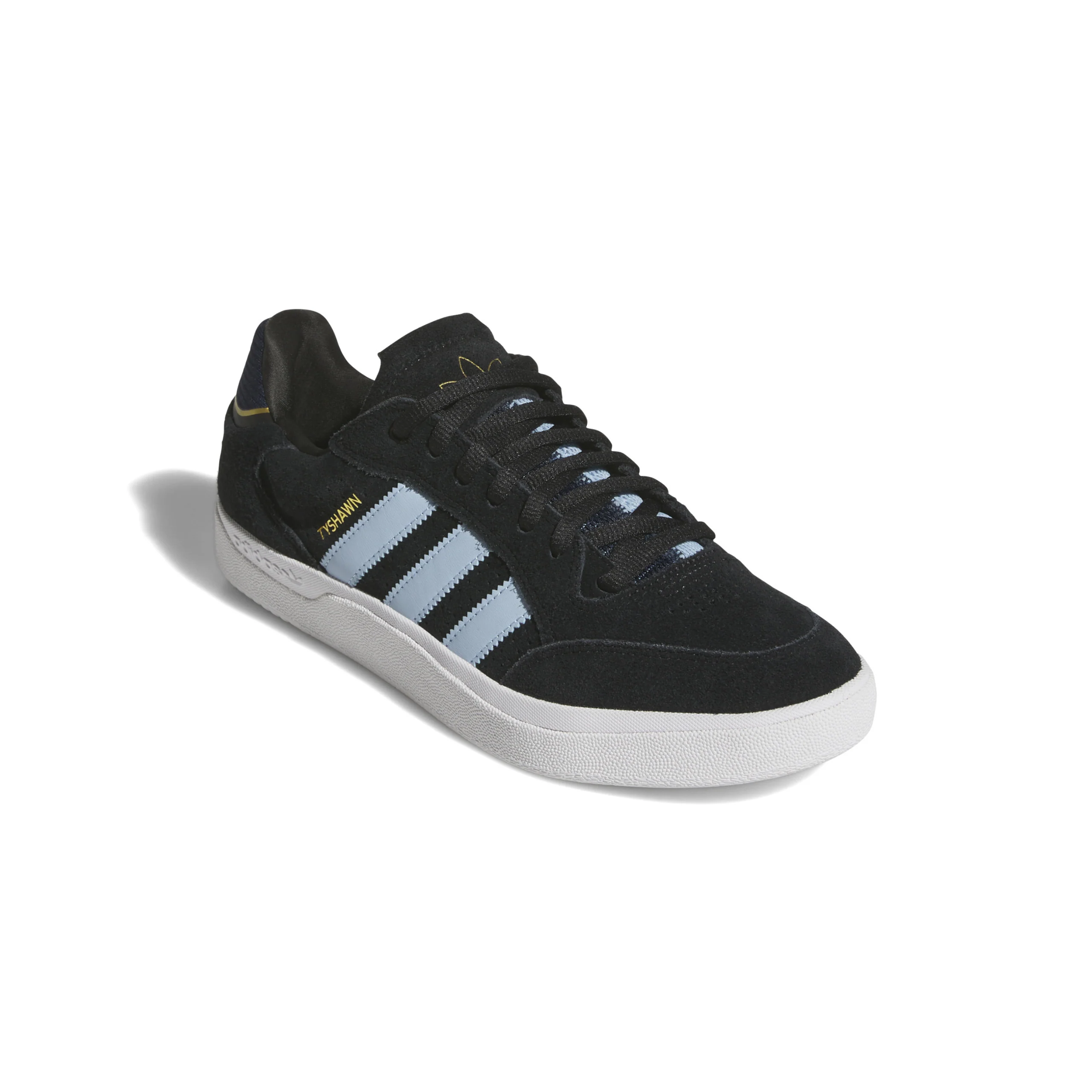 Adidas Skateboarding Tyshawn Pro Low Shoes - Core Black / Clear Sky / Collegiate Navy (JH8153) - Image 2