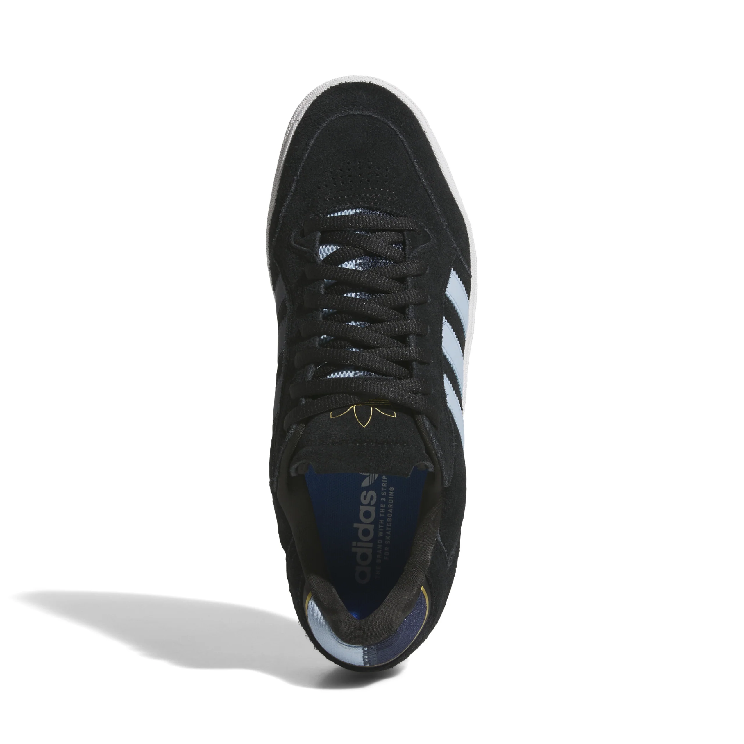 Adidas Skateboarding Tyshawn Pro Low Shoes - Core Black / Clear Sky / Collegiate Navy (JH8153) - Image 4
