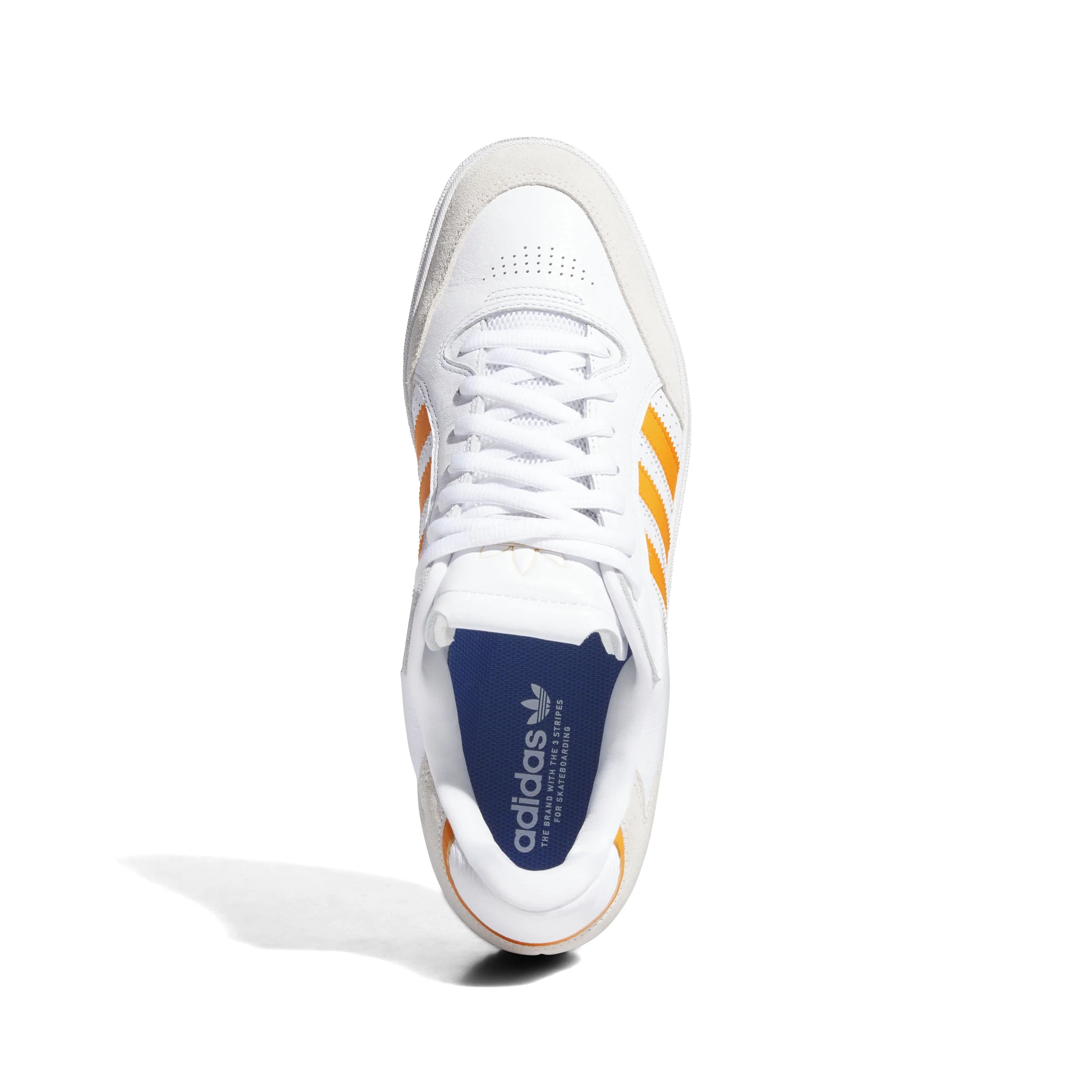 Adidas Skateboarding Tyshawn Pro Low Shoes - Footwear White / Crystal White / Gold Metallic - Image 4