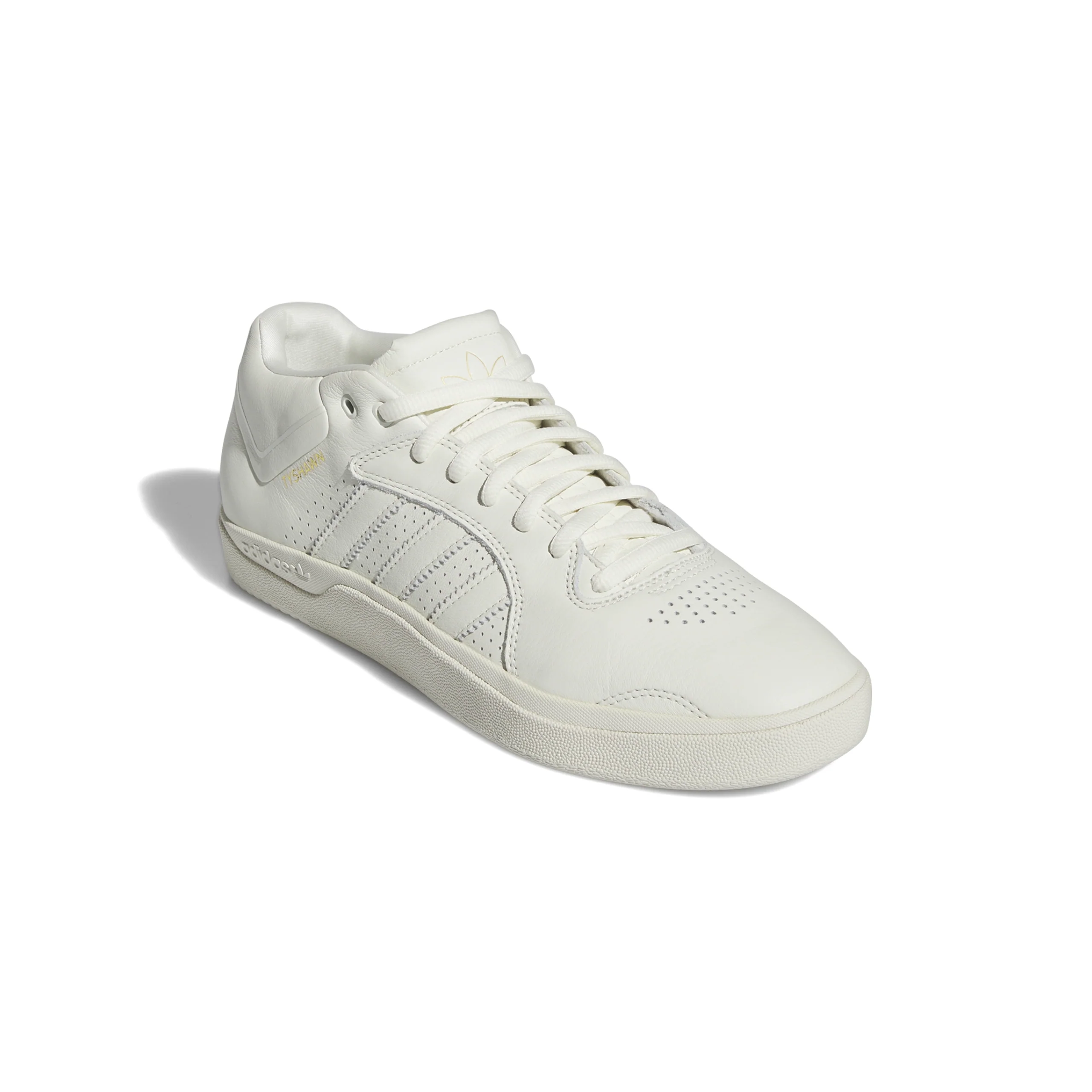 Adidas Skateboarding Tyshawn Pro Shoes - Ivory / Ivory / Blue Bird - Image 2