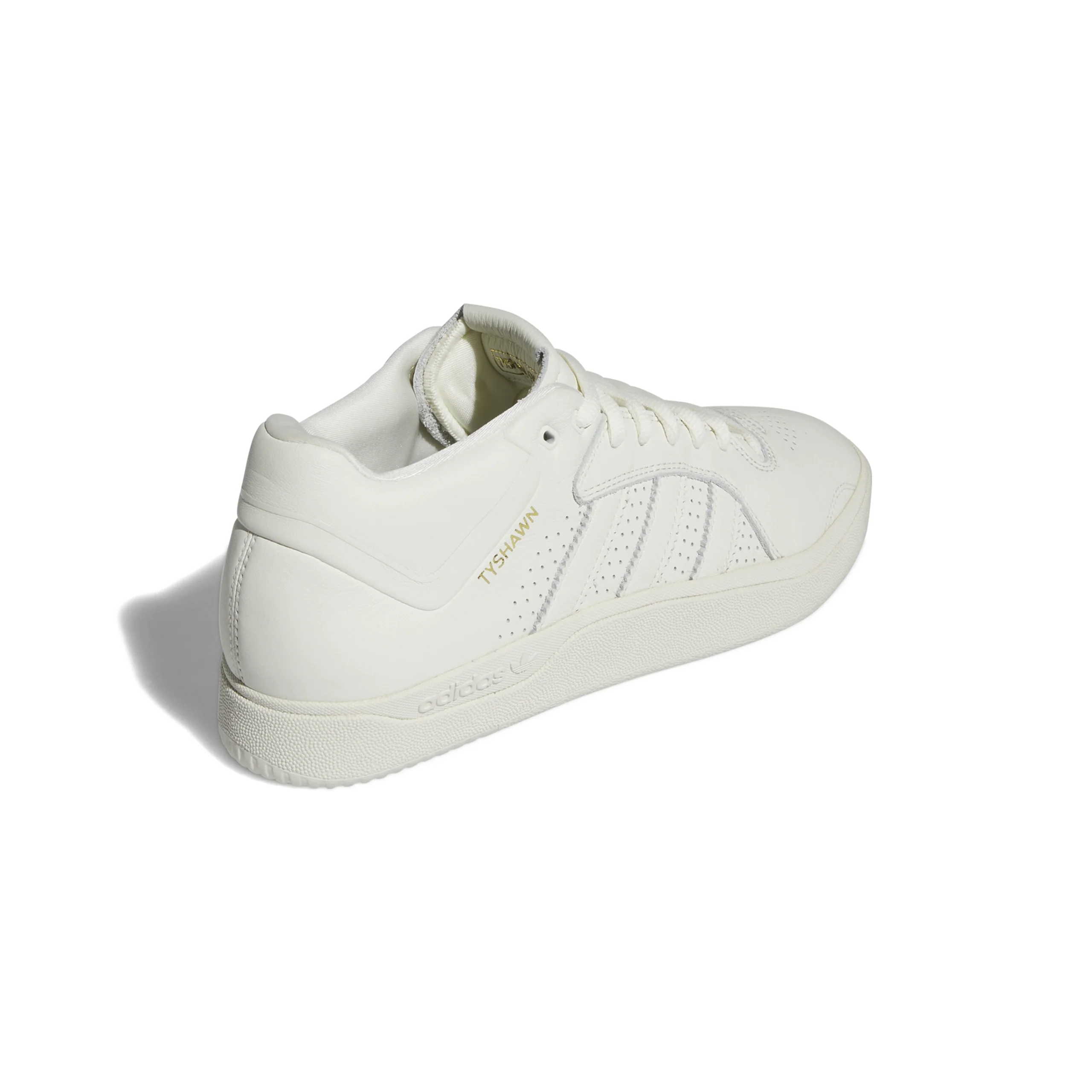 Adidas Skateboarding Tyshawn Pro Shoes - Ivory / Ivory / Blue Bird - Image 3