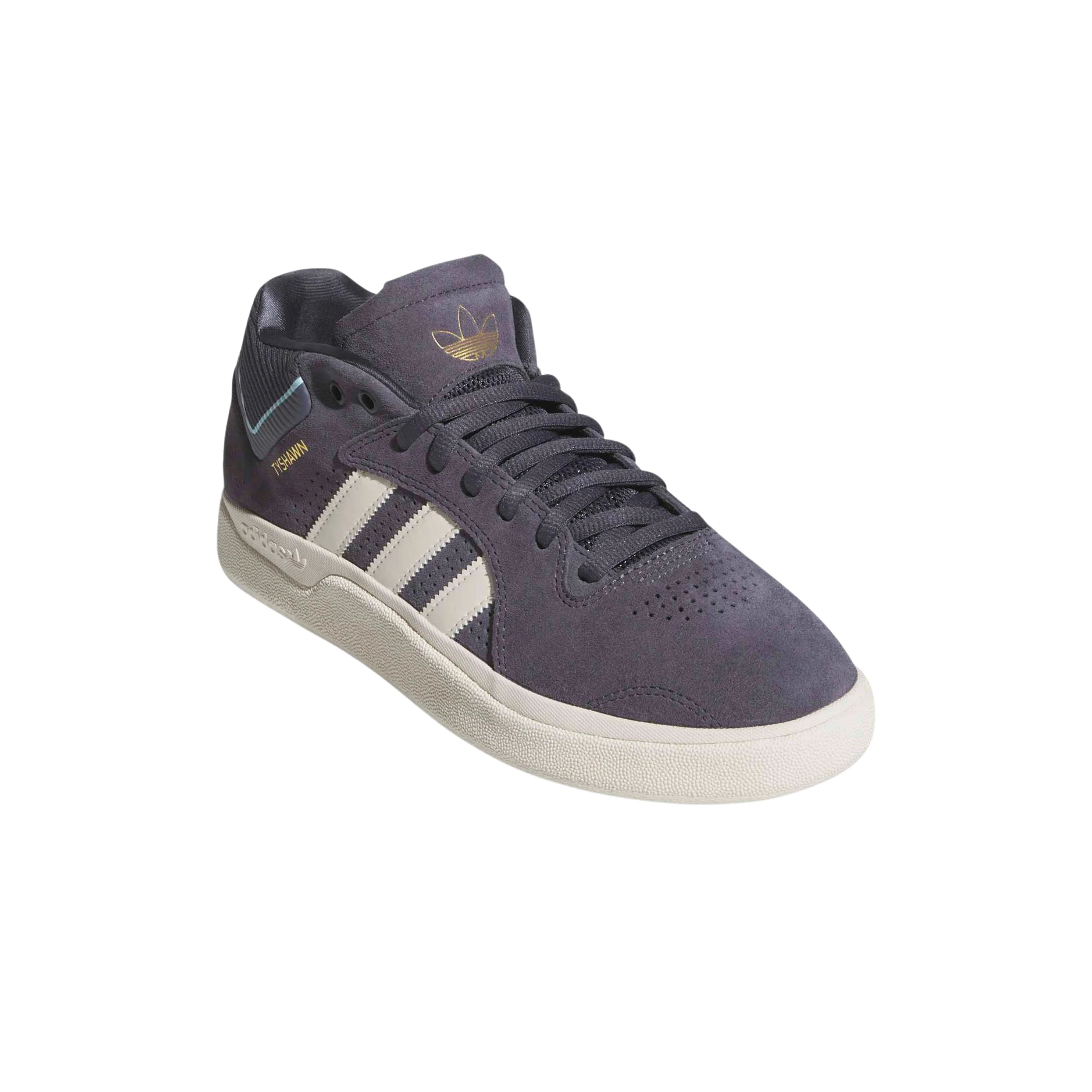 Adidas Skateboarding Tyshawn Shoes - Aurora Onix / Chalk White / Clear Sky (KJ0951) - Image 2