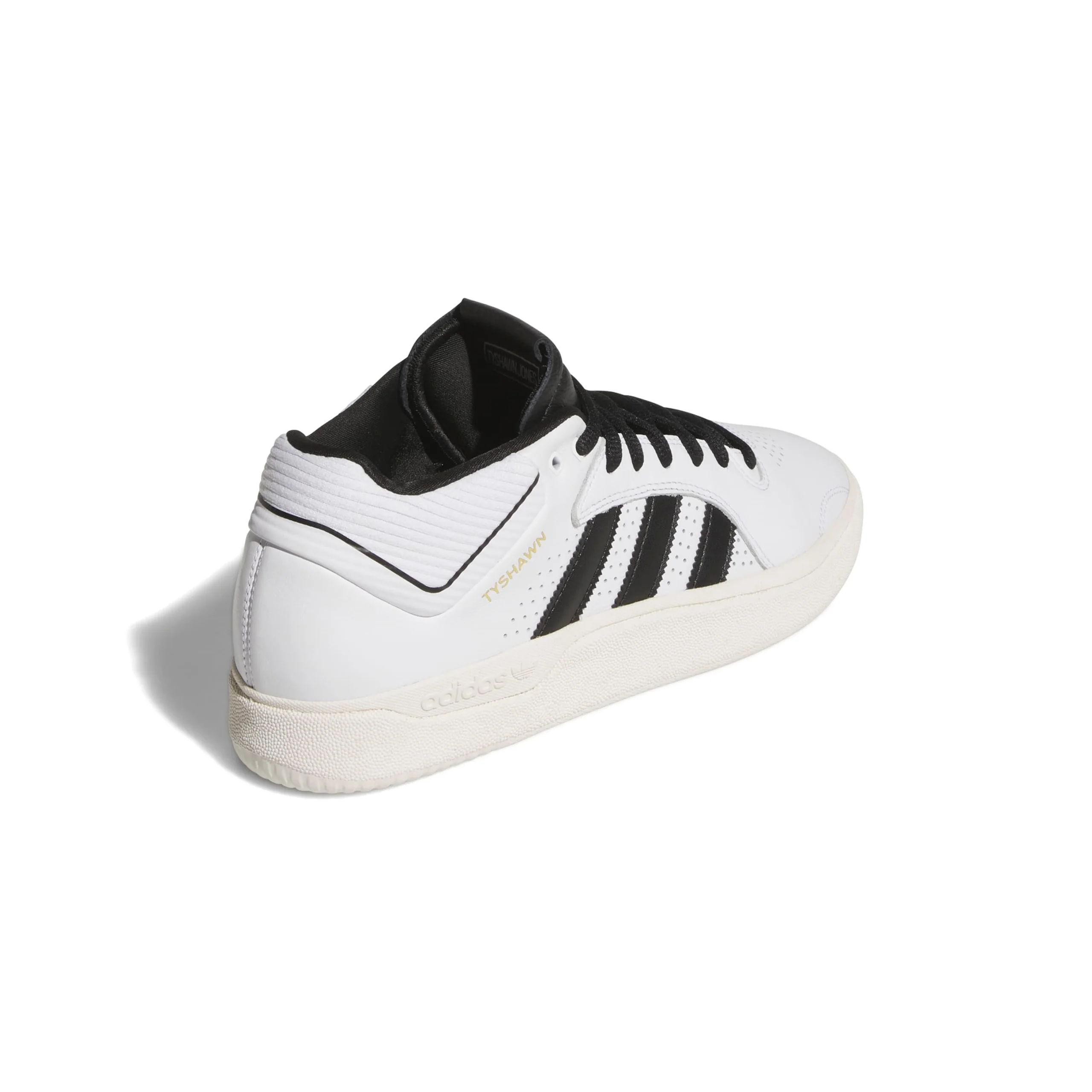 Adidas Skateboarding Tyshawn Shoes - Footwear White / Core Black / Footwear White (JQ1134) - Image 3