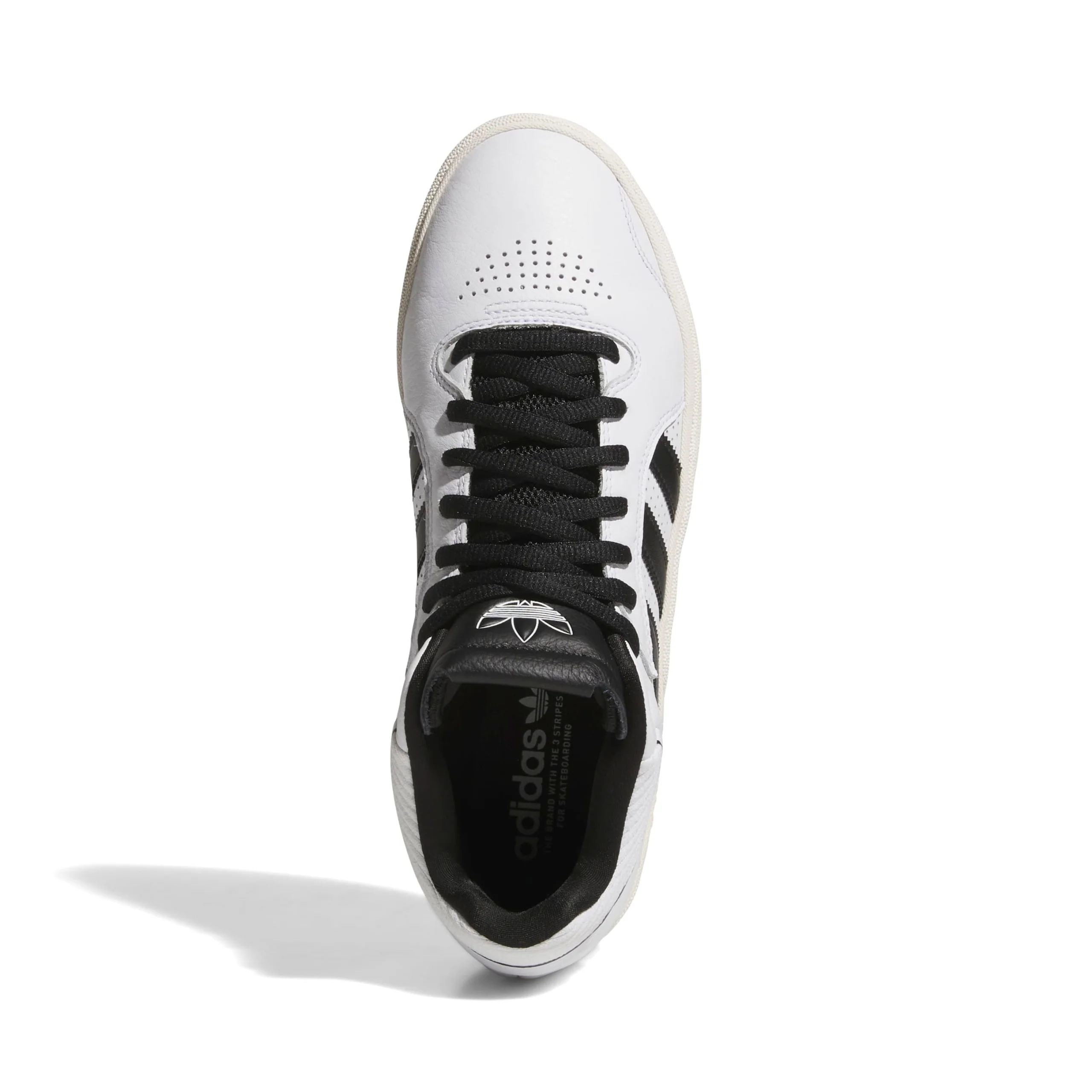 Adidas Skateboarding Tyshawn Shoes - Footwear White / Core Black / Footwear White (JQ1134) - Image 4