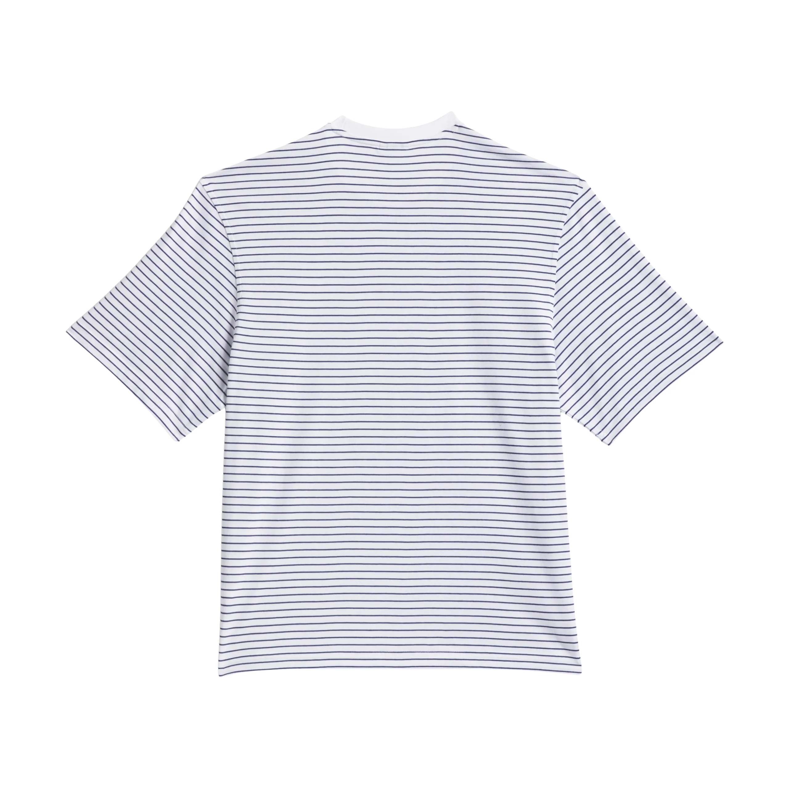 Adidas Skateboarding Yarn Dye T-Shirt - White / Dark Blue - Image 2