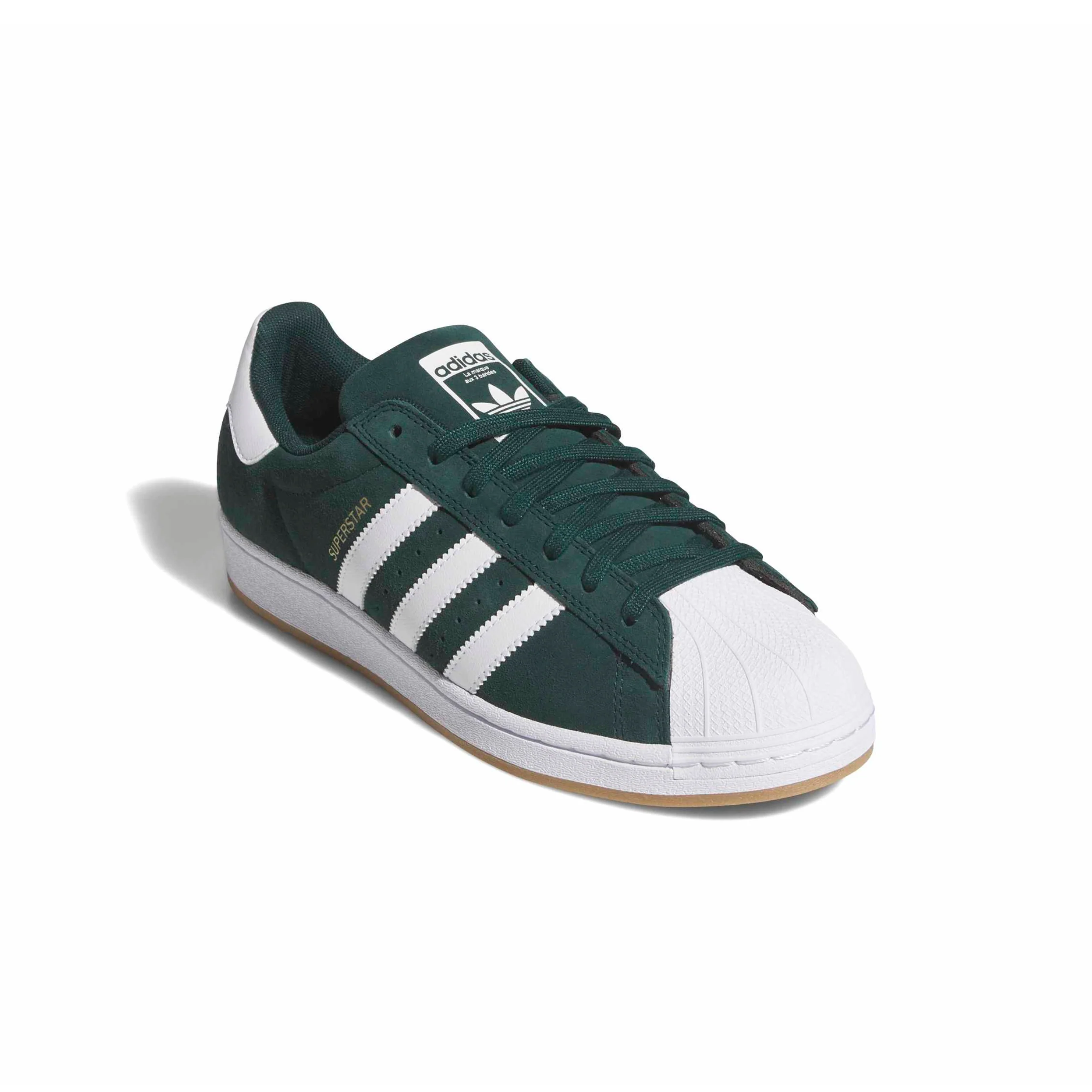 Adidas Superstar ADV Shoes - Aurora Ivy / Cloud White / Gold Metallic (KI5732) - Image 2